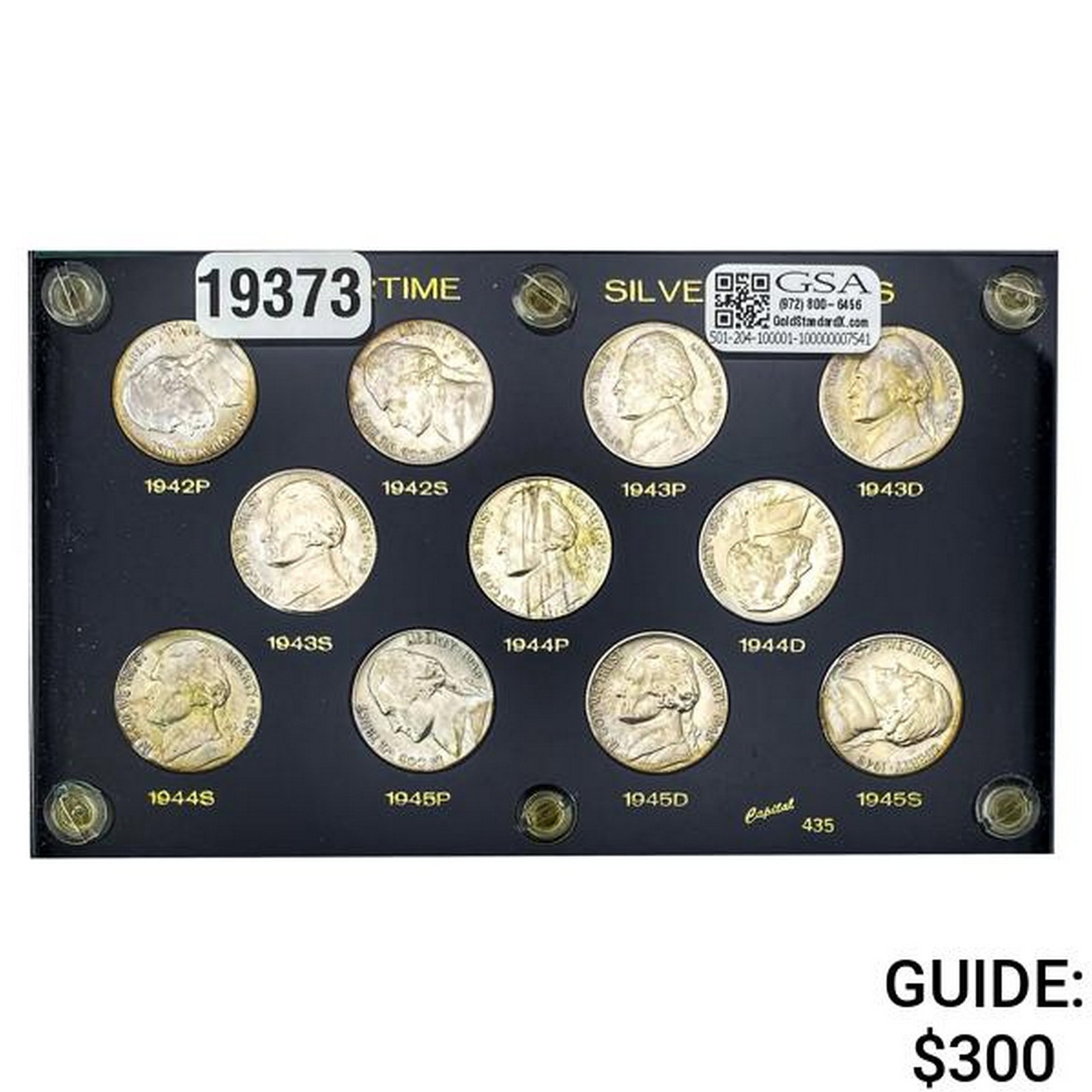 1942-1945 Wartime Nickels [11]: 1942-1945 Wartime Nickels [11]