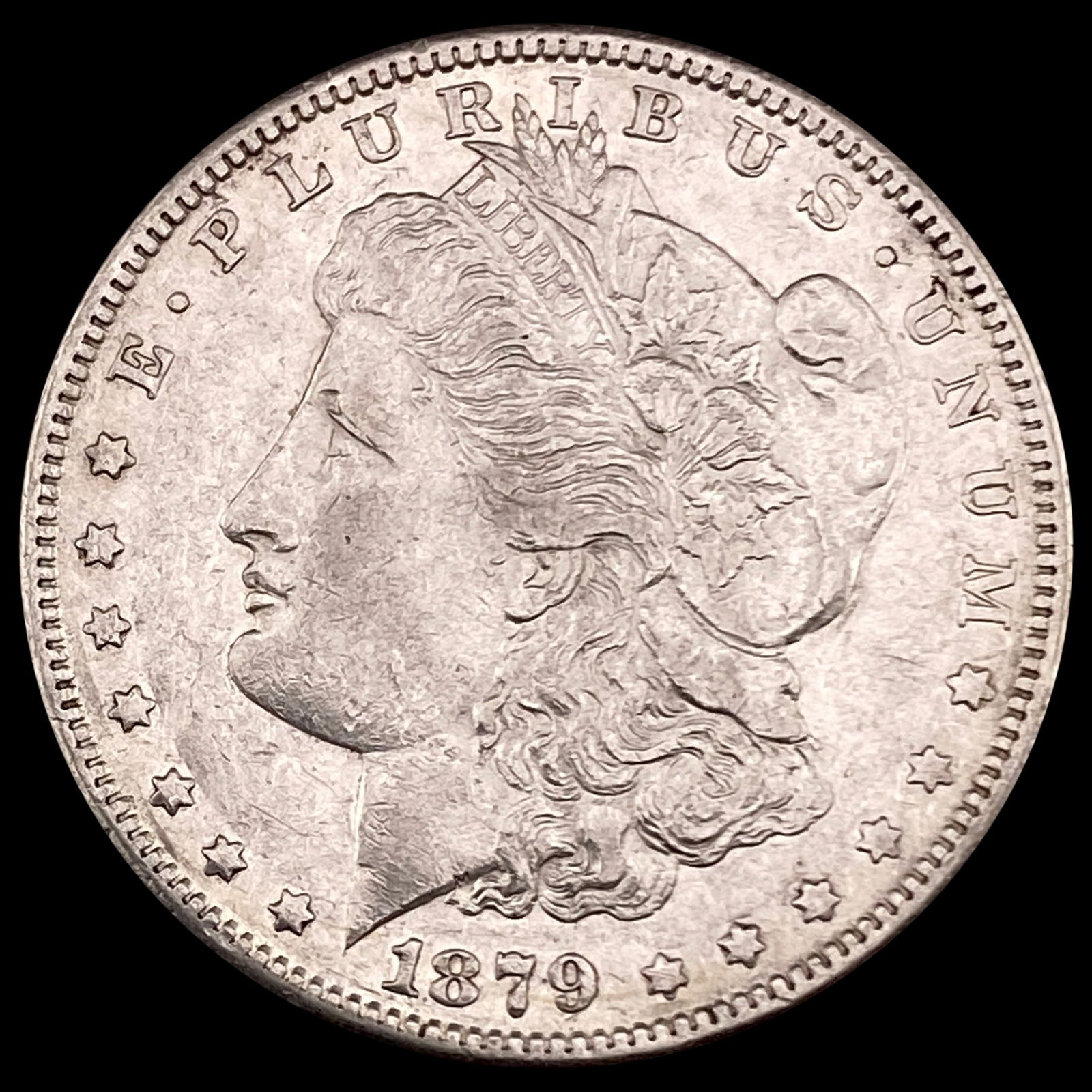 1879-S Morgan Silver Dollar CLOSELY UNCIRCULATED (1 of 2)