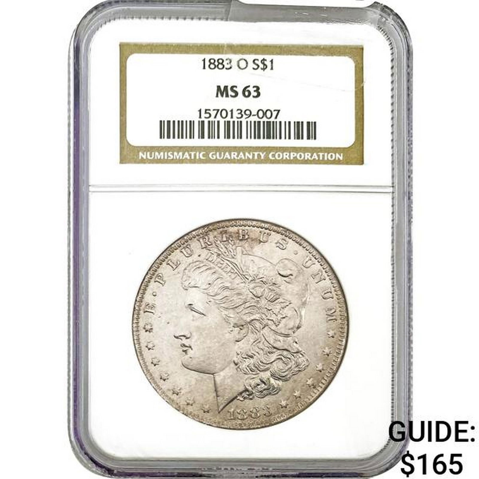 1883-O Morgan Silver Dollar NGC MS63 (1 of 2)