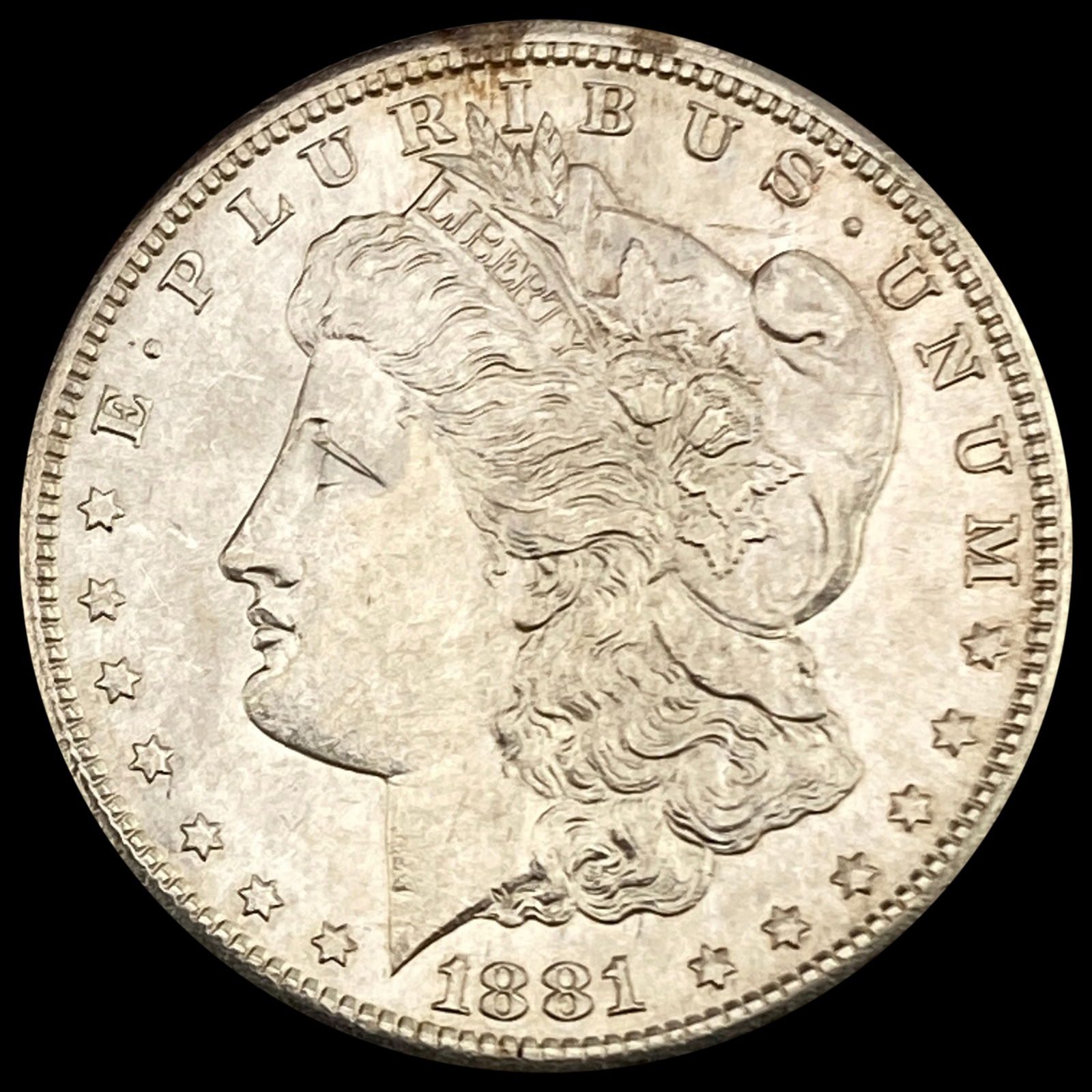 1881-S Morgan Silver Dollar CHOICE BU (1 of 2)