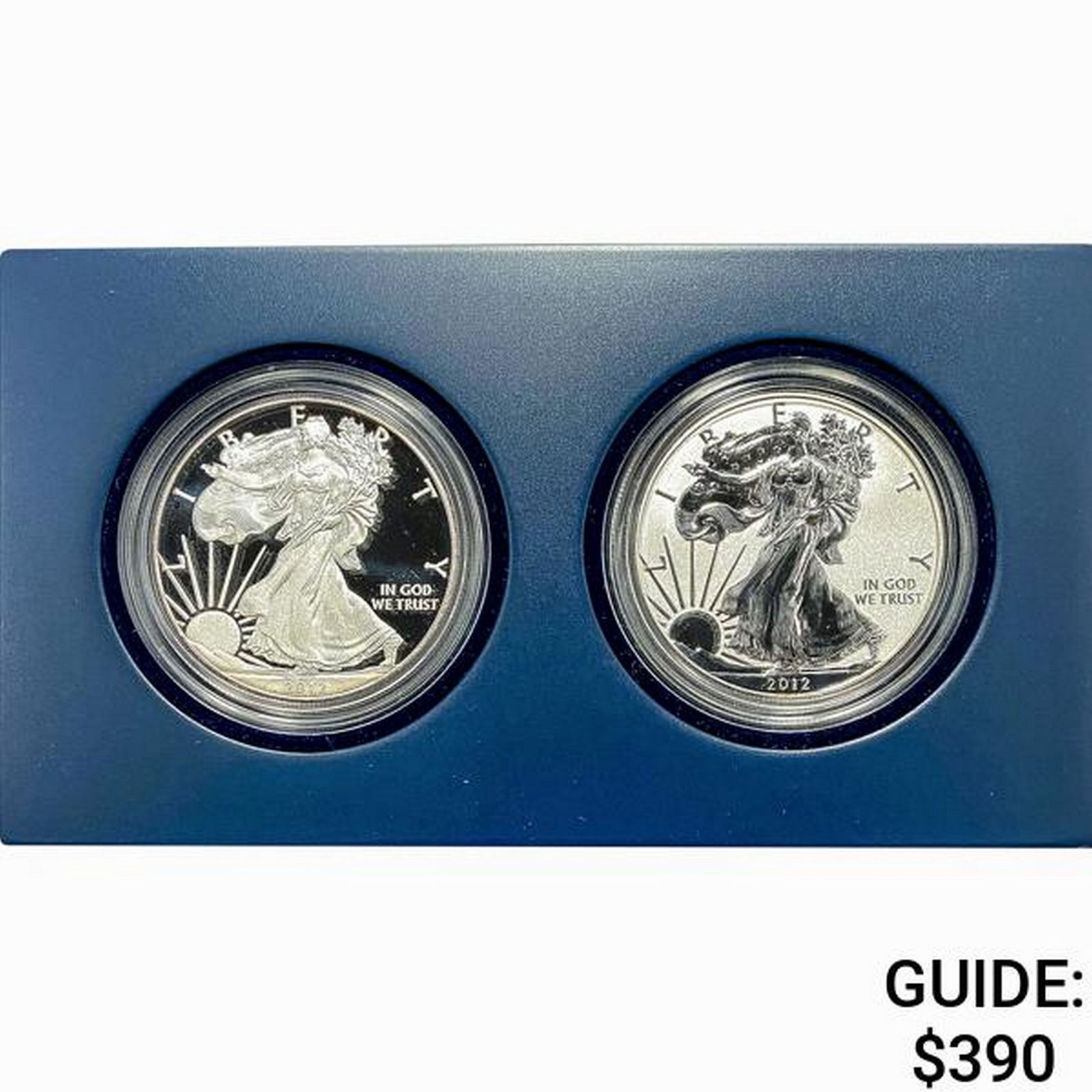 2012-S American Silver Eagle Two Coin Set (1 of 4)