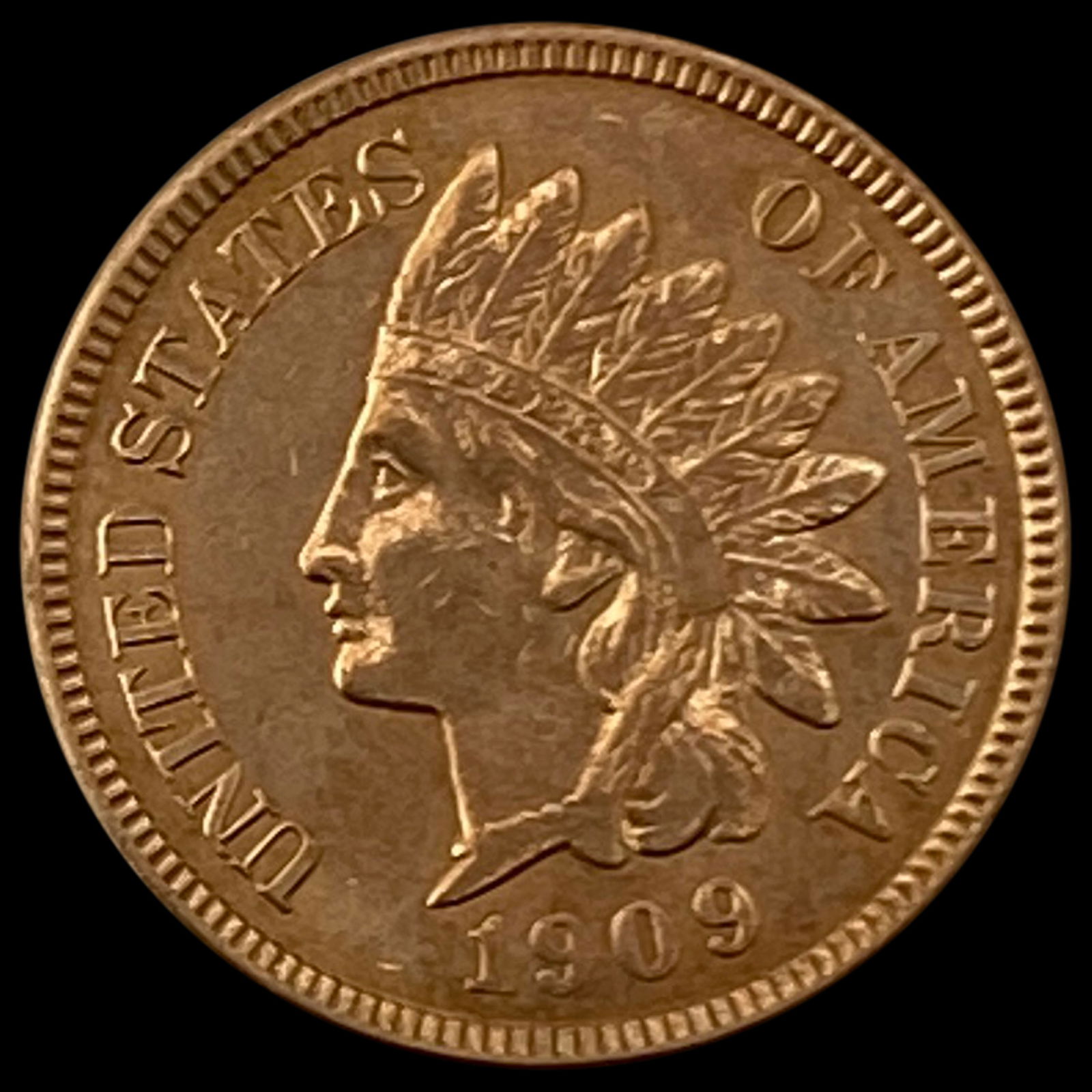 1909 Indian Head Cent UNCIRCULATED (1 of 2)