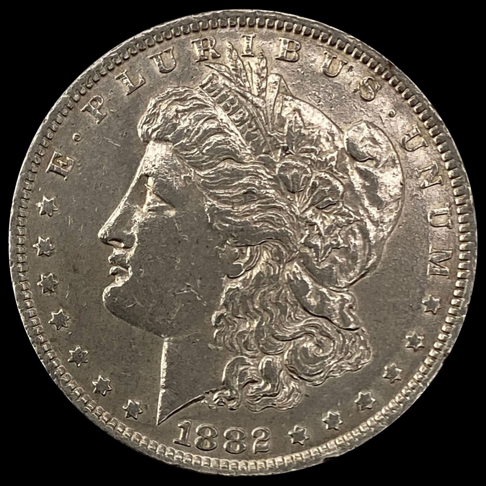 1882-O Morgan Silver Dollar CLOSELY UNCIRCULATED (1 of 2)