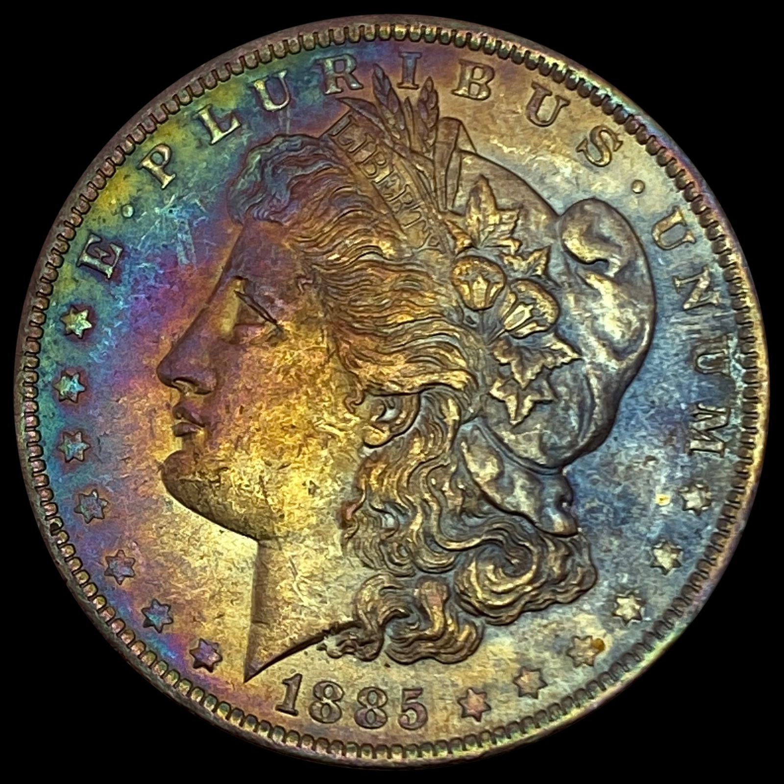 1885-O Morgan Silver Dollar CHOICE AU (1 of 2)