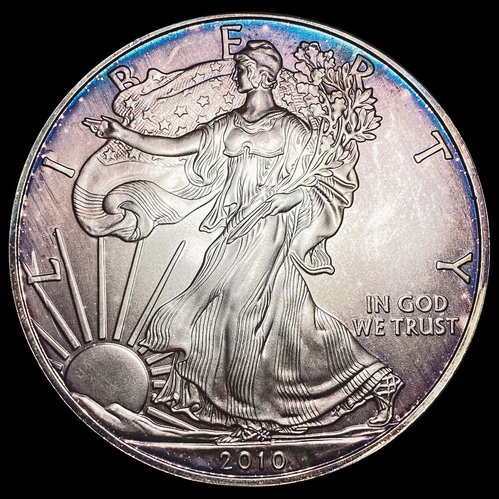 2010 American Silver Eagle GEM BU (1 of 2)