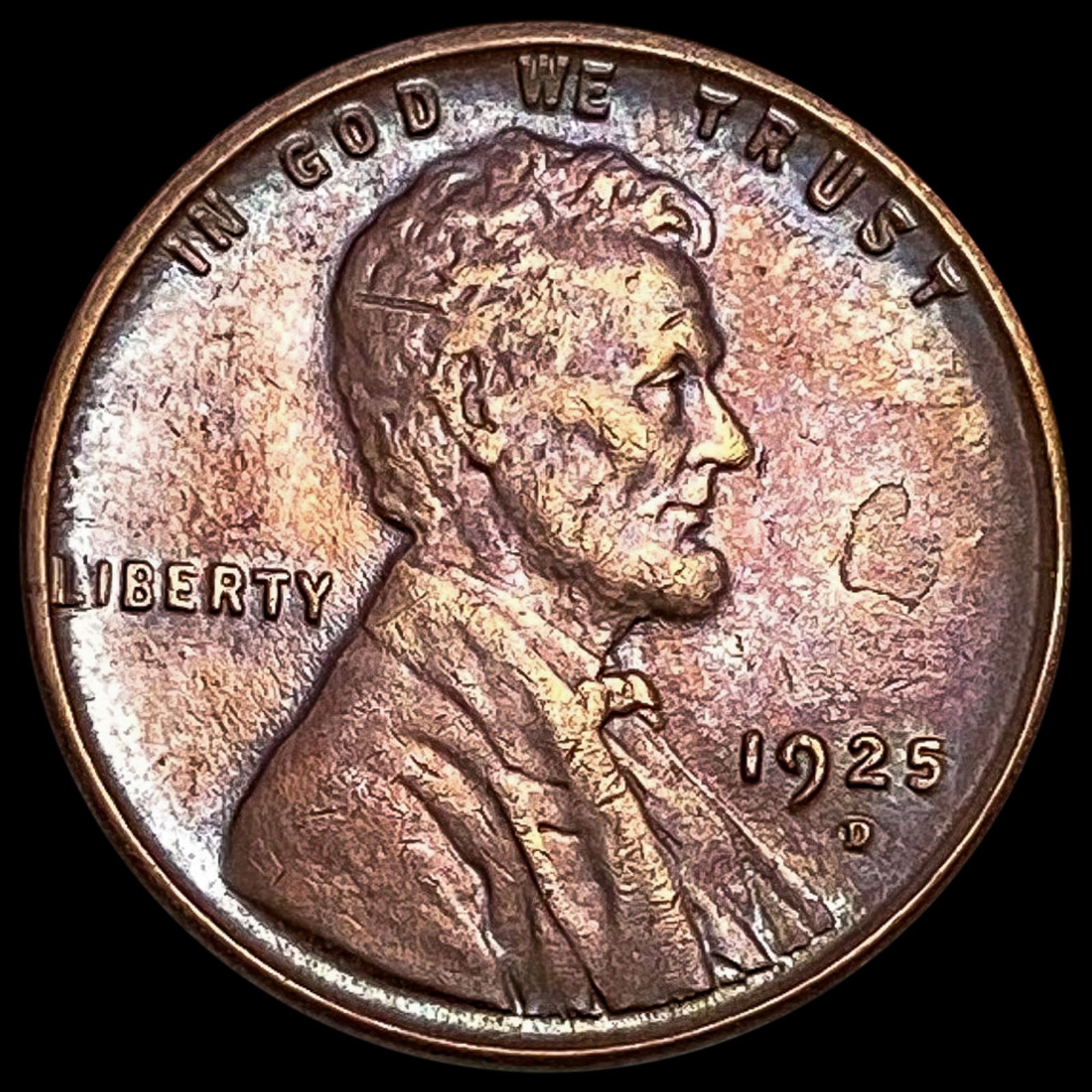 1925-D Lincoln Wheat Cent CLOSELY UNCIRCULATED (1 of 2)