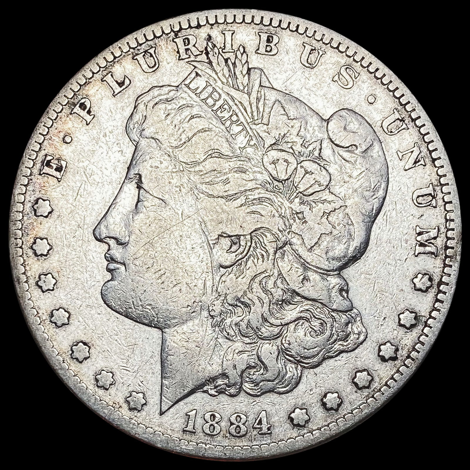 1884-S Morgan Silver Dollar NICELY CIRCULATED (1 of 2)