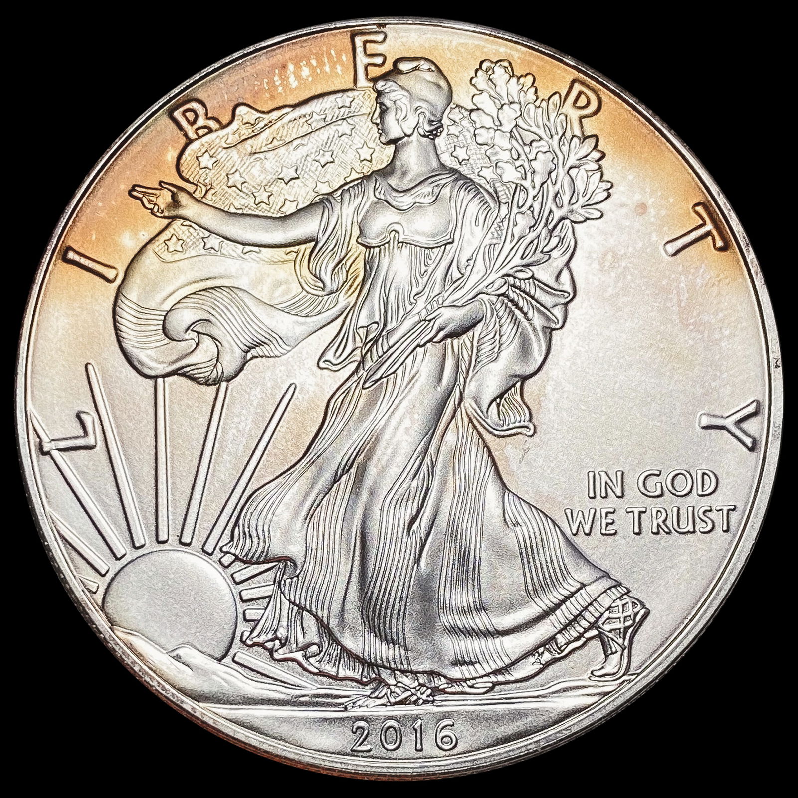 2016 American Silver Eagle GEM BU (1 of 2)