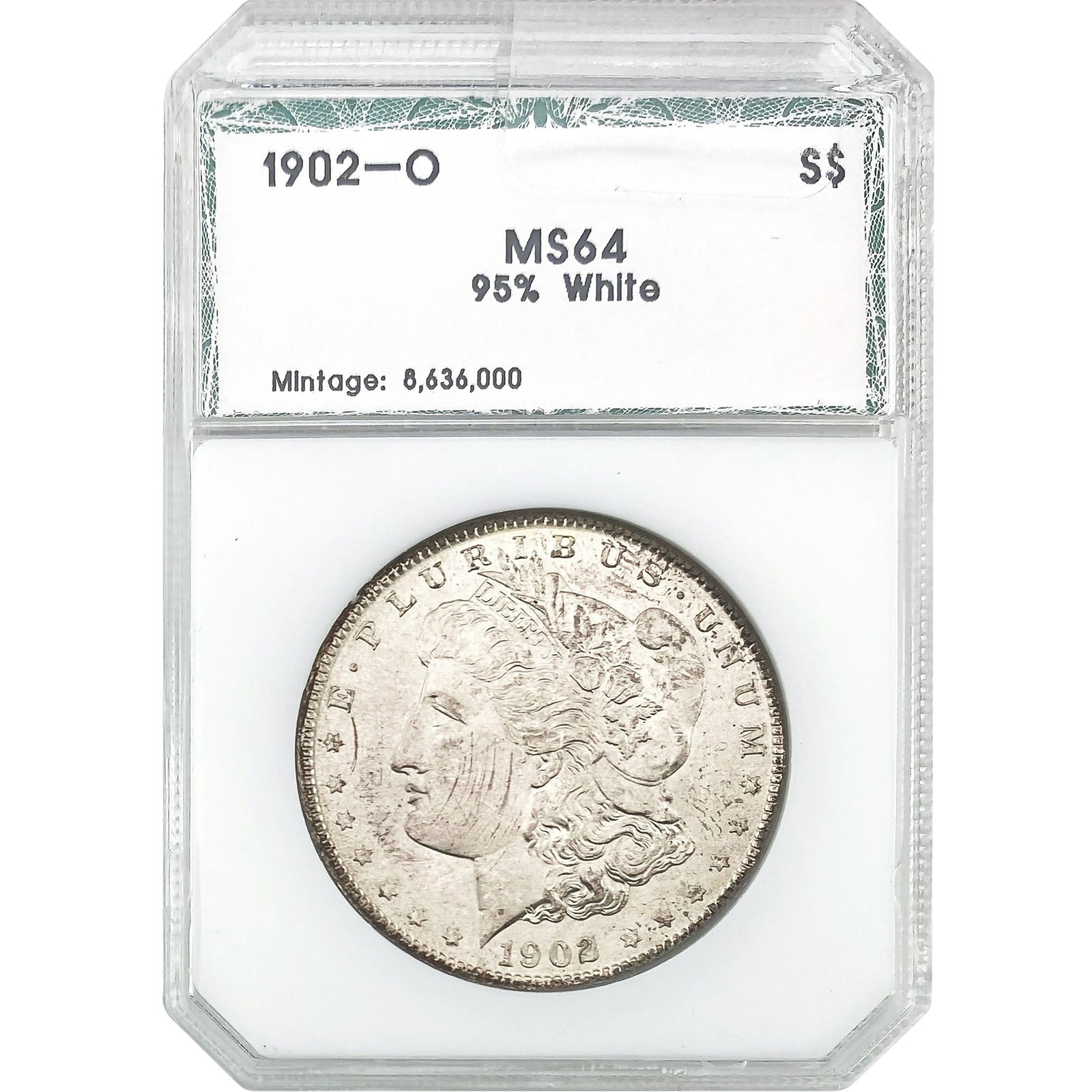 1902-O Morgan Dollar GSA MS64 (1 of 2)