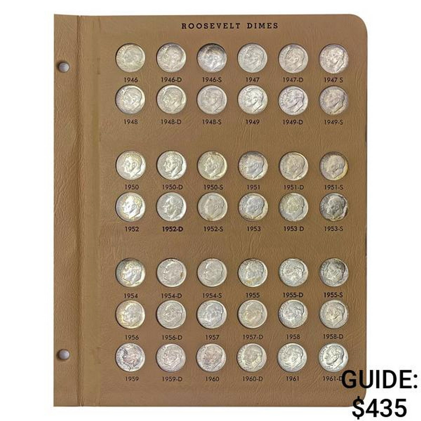 1946-2006 GEM BU Roosevelt Dime Set W/Proofs [172 Coins] (1 of 11)