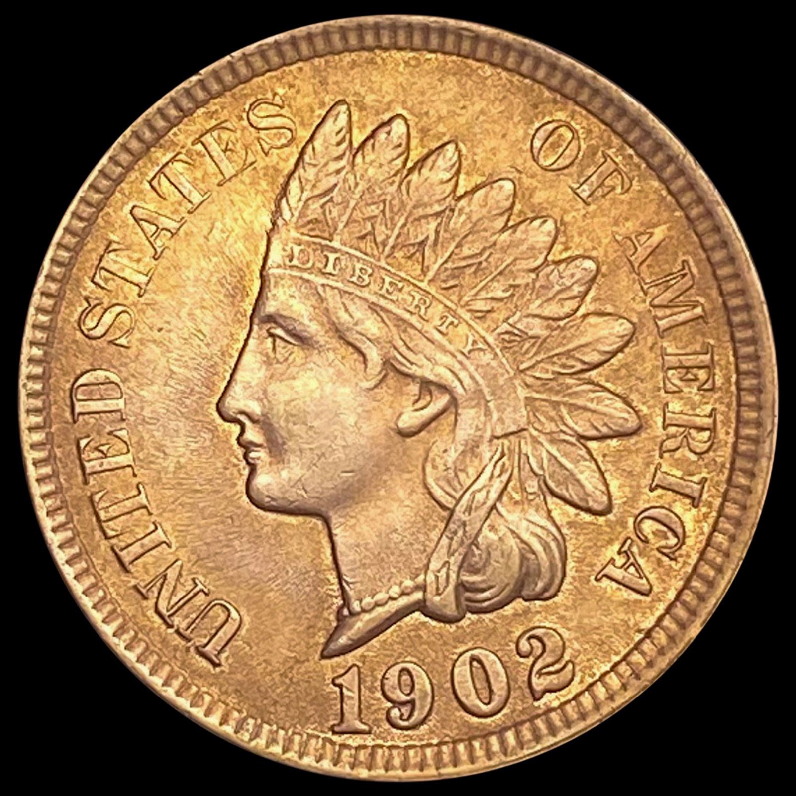 1902 Indian Head Cent UNCIRCULATED (1 of 2)
