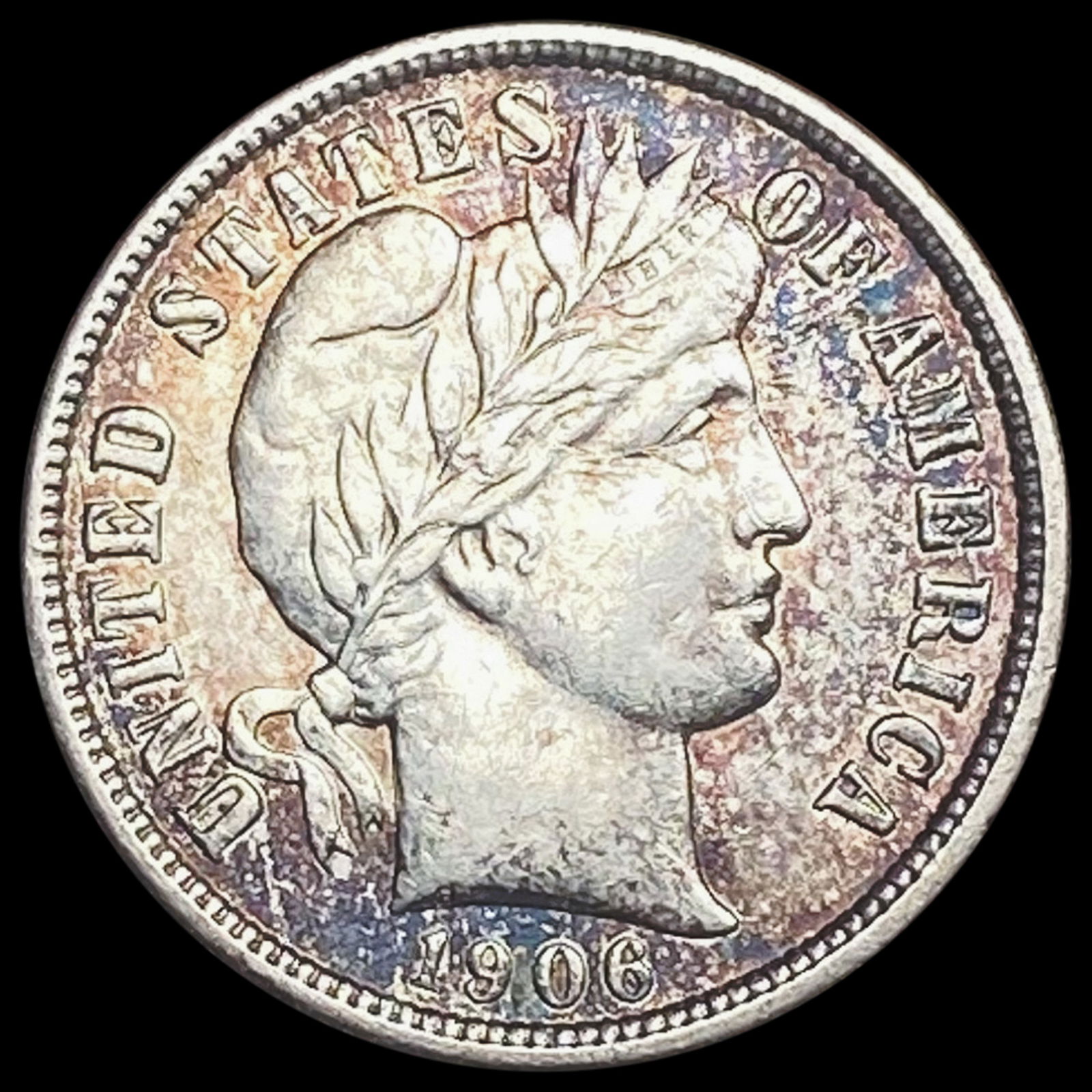 1906-D Barber Dime UNCIRCULATED (1 of 2)