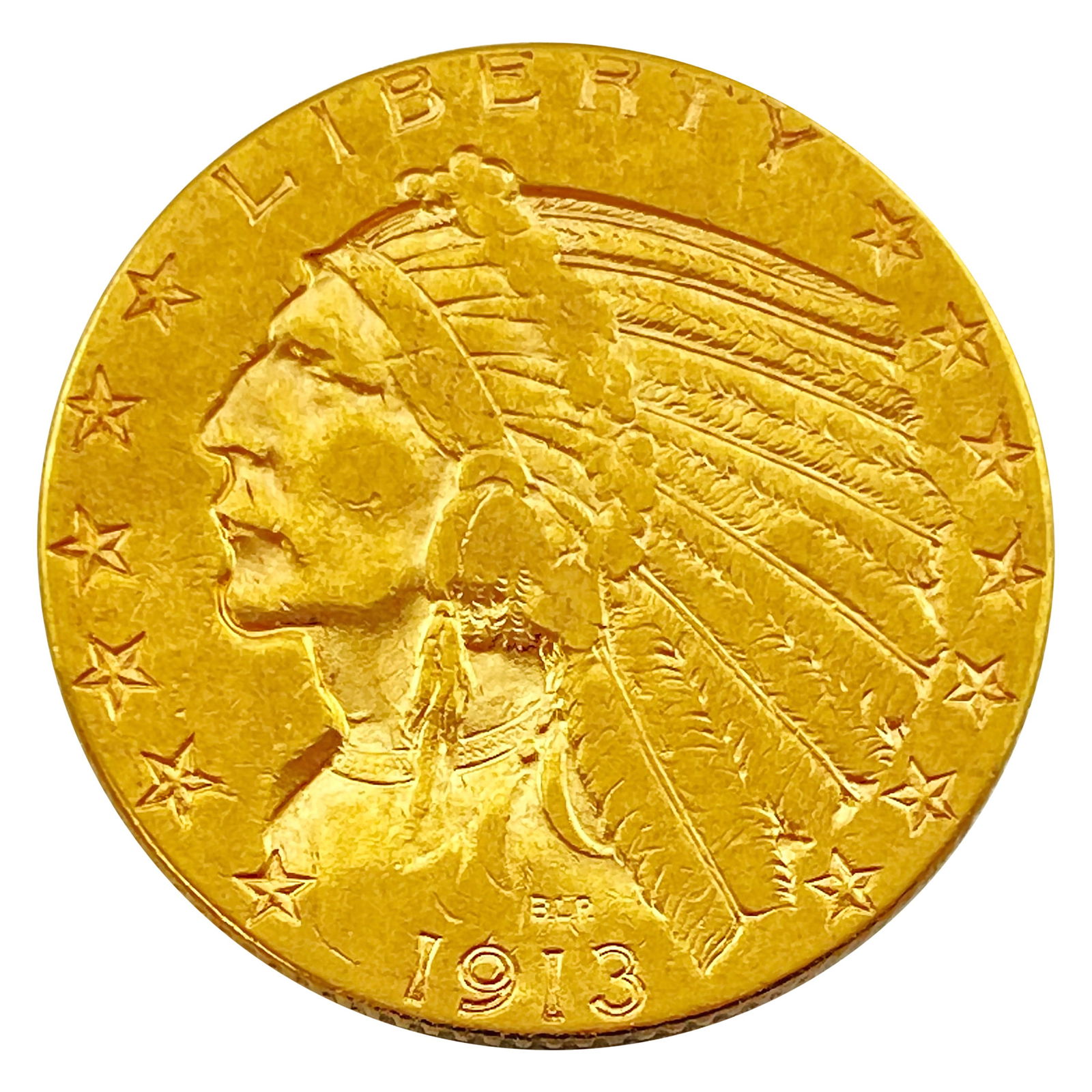 1913-S $5 Gold Half Eagle (1 of 2)