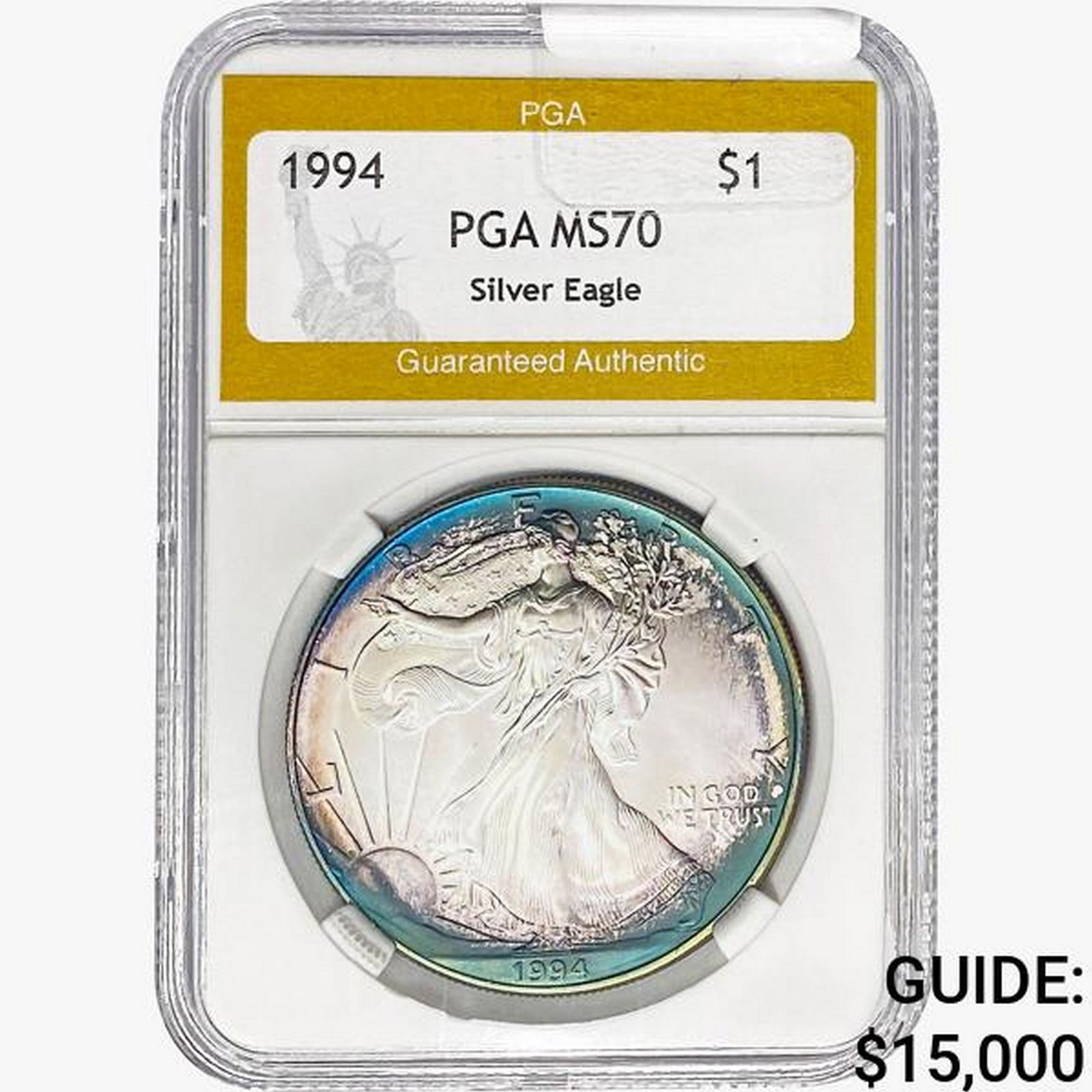 1994 Silver Eagle PGA MS70 (1 of 2)