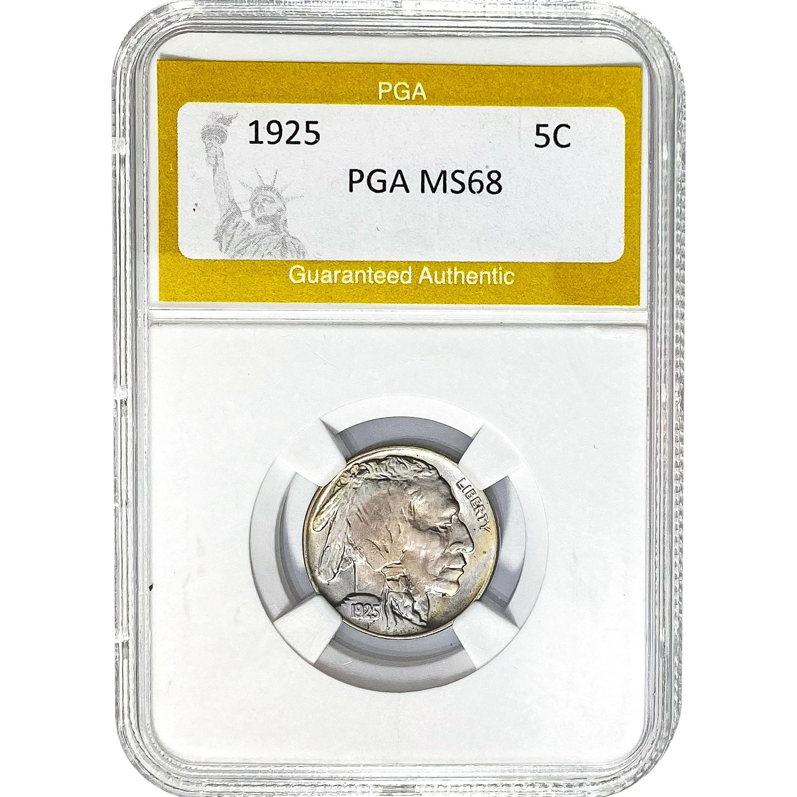 1925 Buffalo Nickel PGA MS68 (1 of 2)