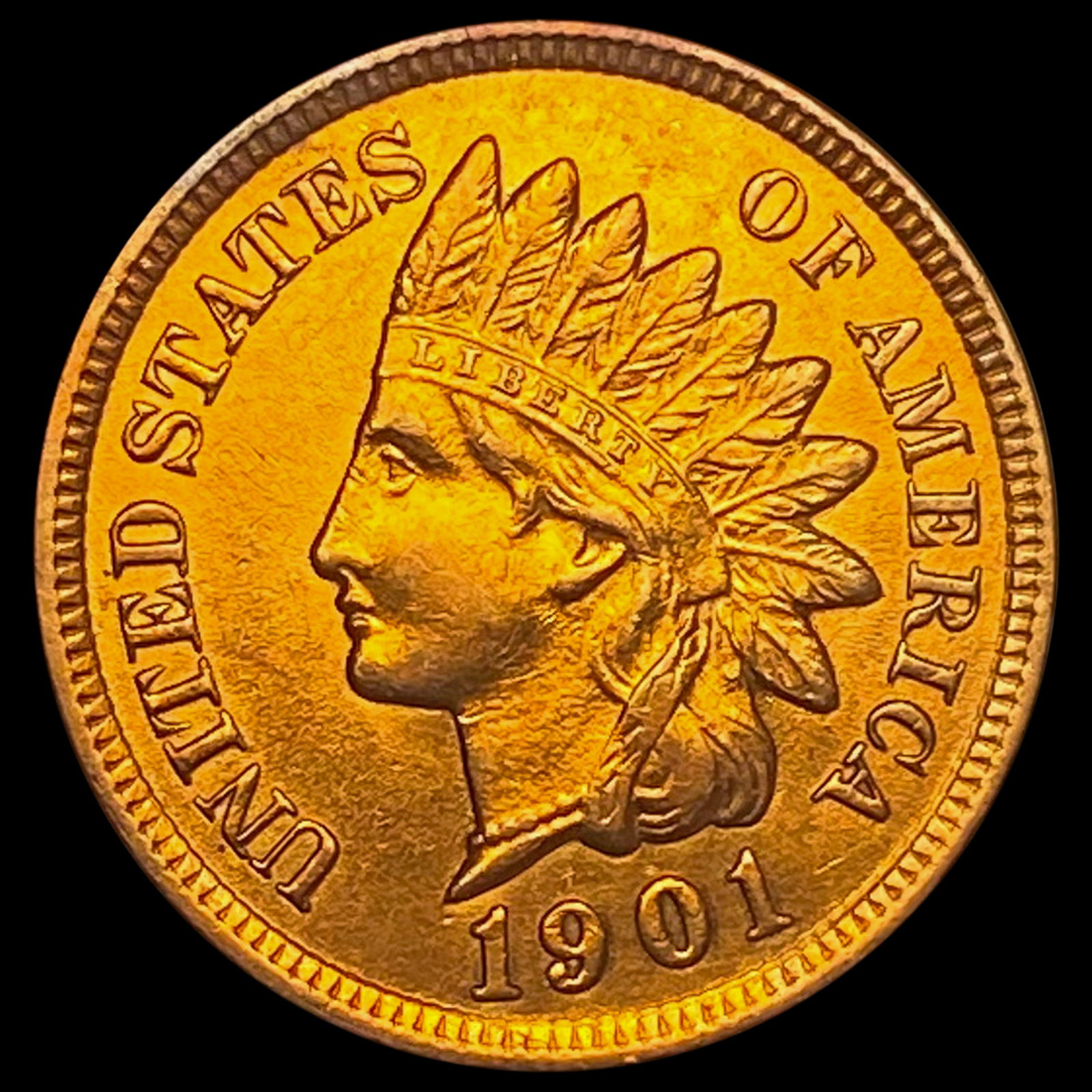 1901 Indian Head Cent UNCIRCULATED (1 of 2)