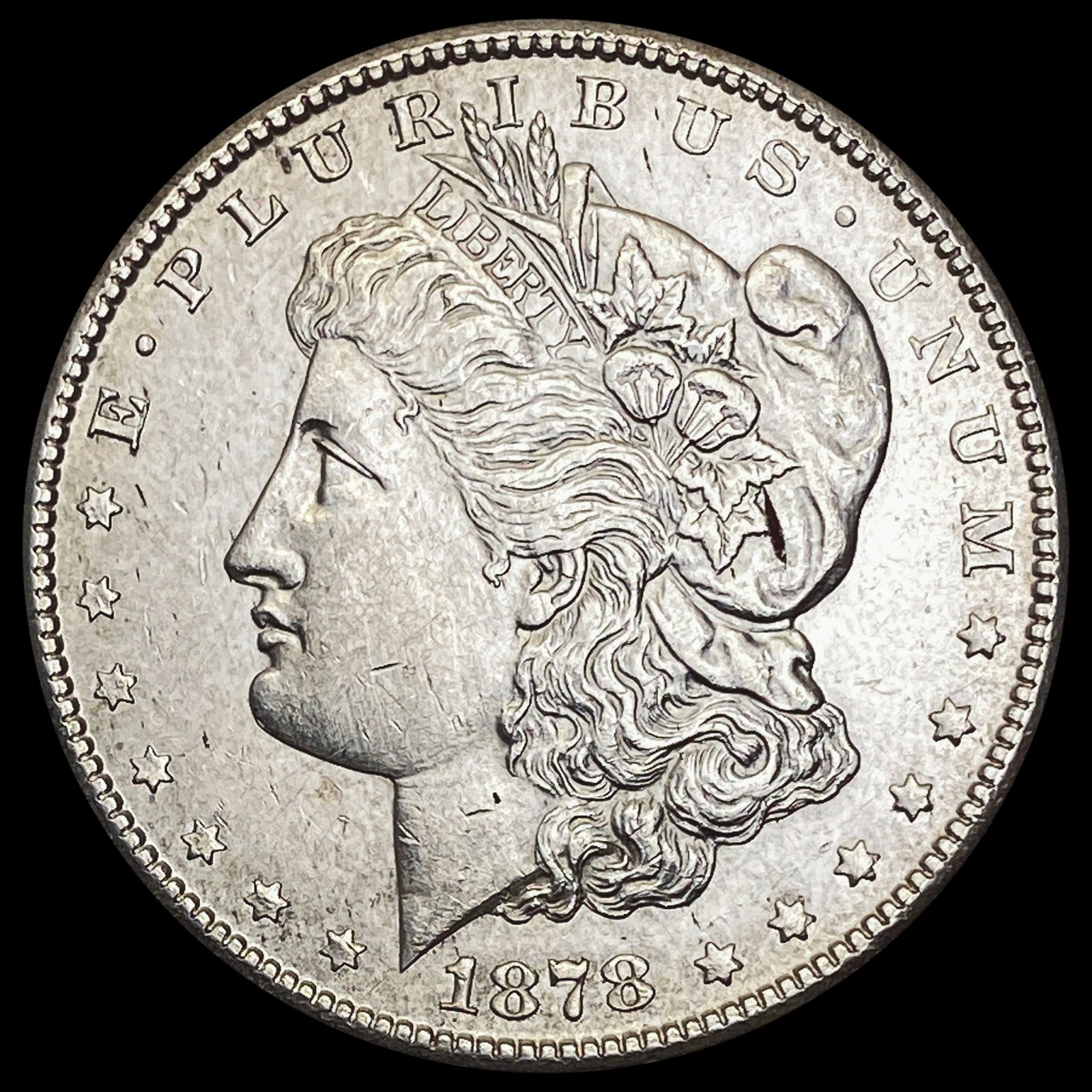 1878-S Morgan Silver Dollar CLOSELY UNCIRCULATED (1 of 2)