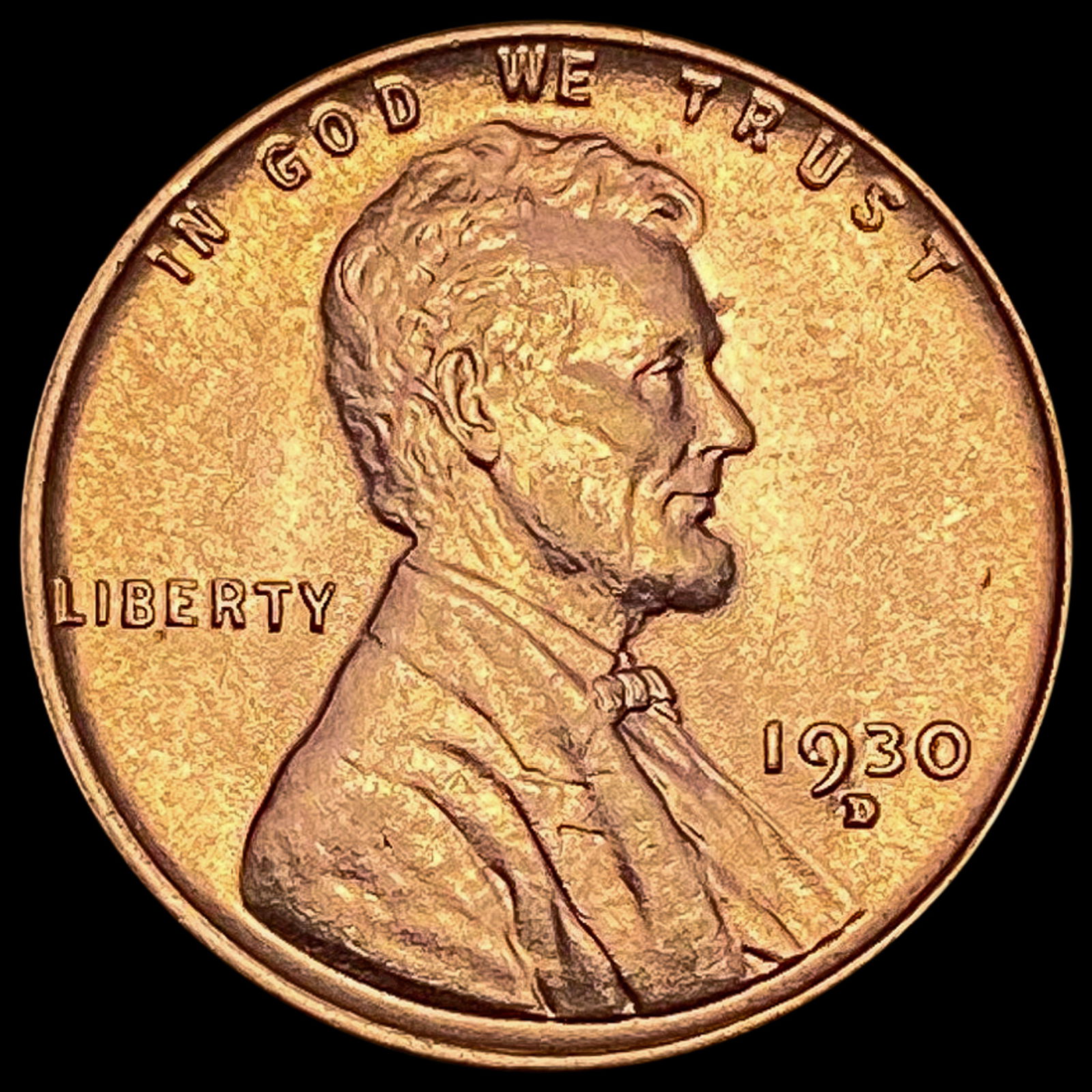 1930-D Lincoln Wheat Cent UNCIRCULATED (1 of 2)