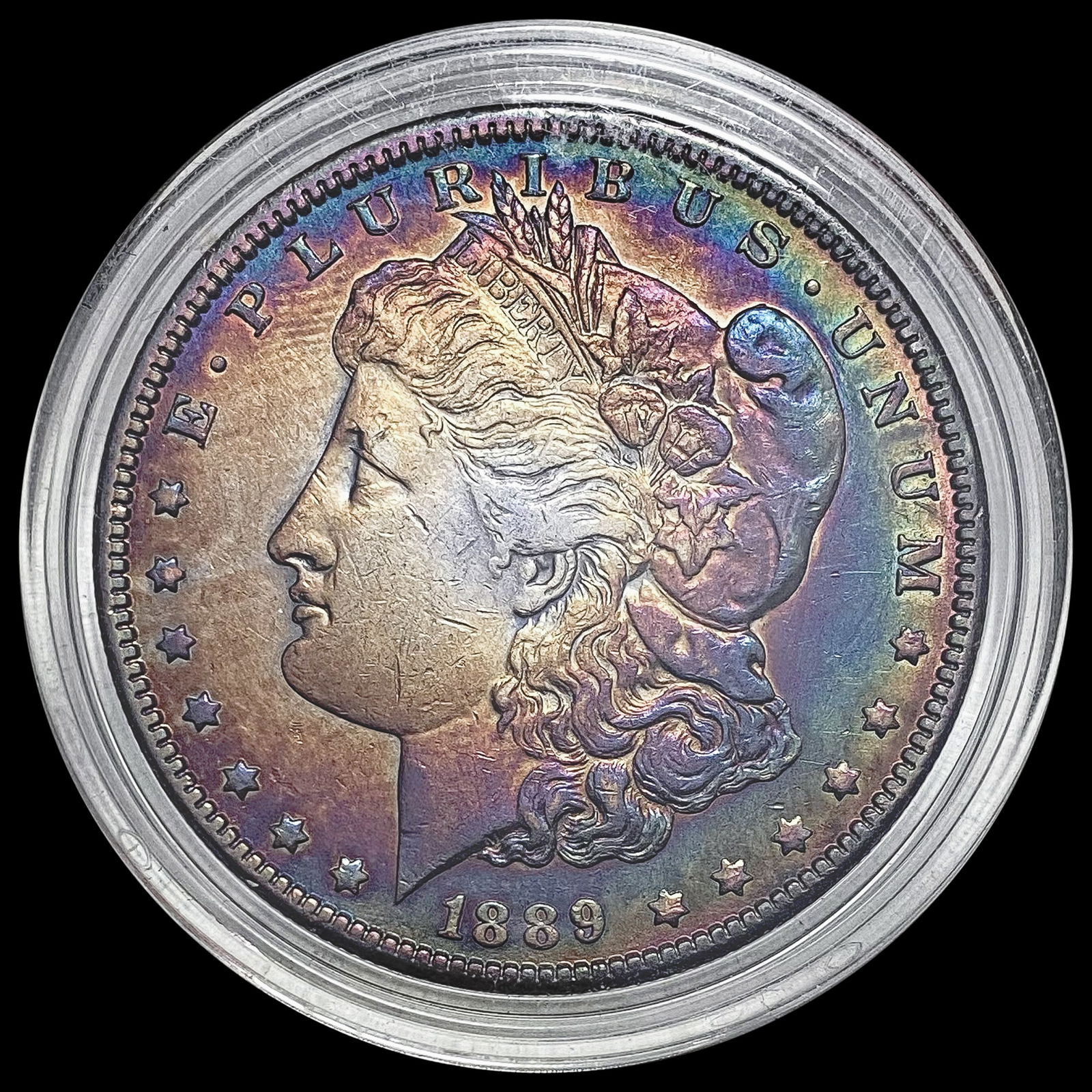 1889 Morgan Silver Dollar CHOICE AU (1 of 2)