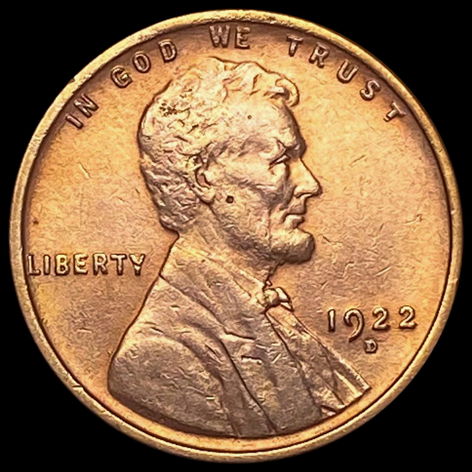 1922-D Lincoln Wheat Cent UNCIRCULATED (1 of 2)