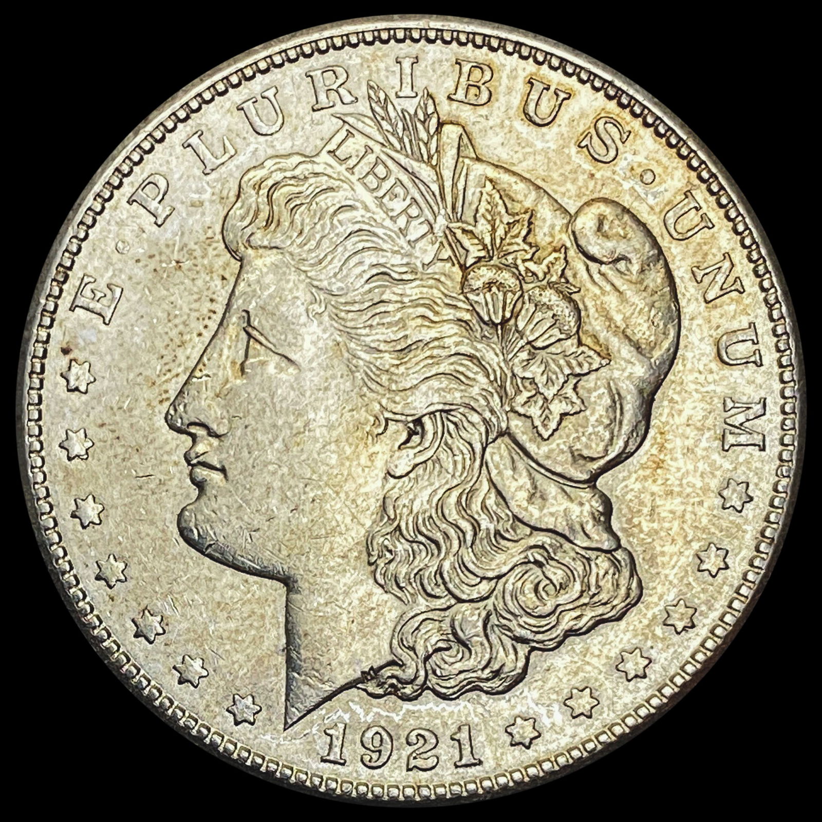 1921-S Morgan Silver Dollar CLOSELY UNCIRCULATED (1 of 2)