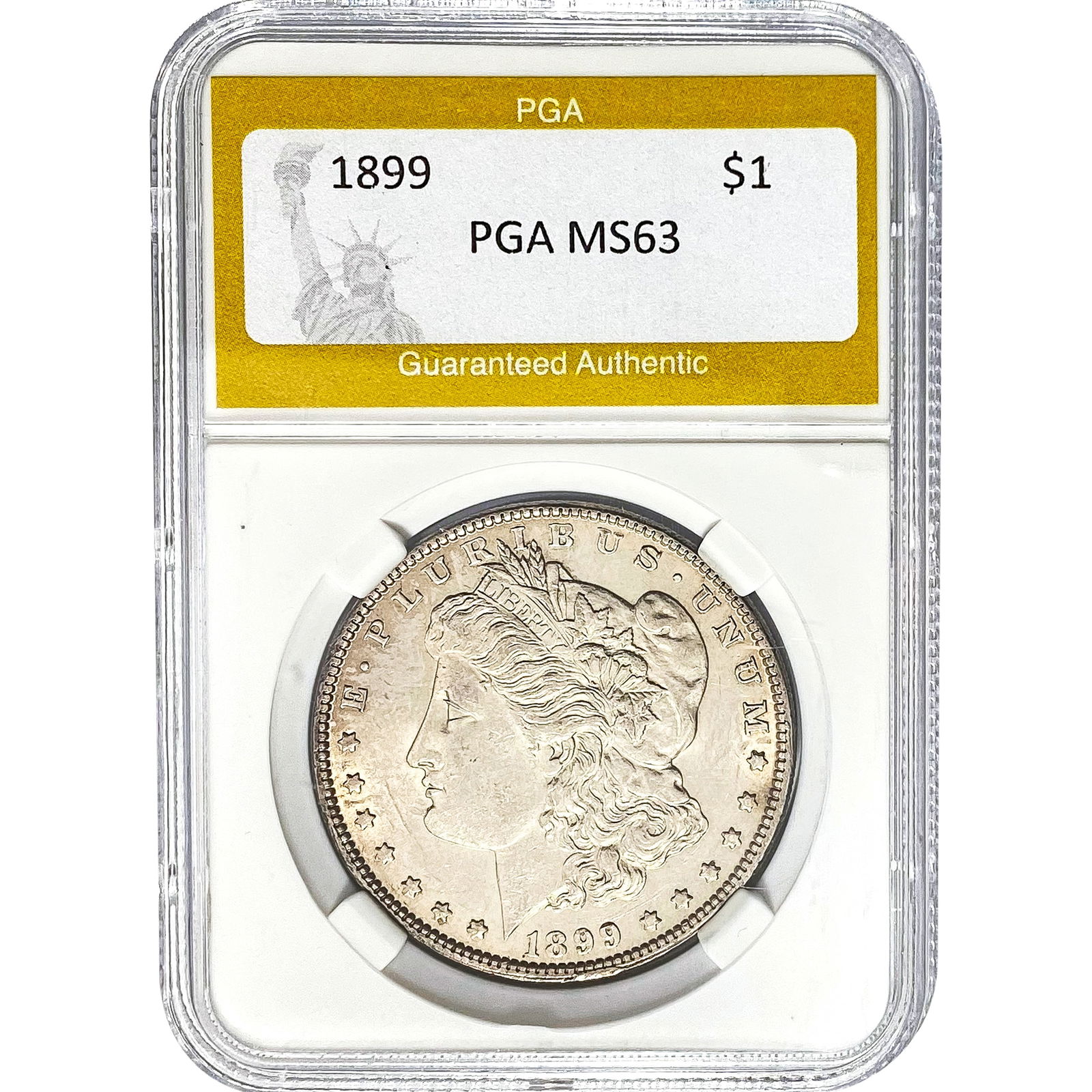 1899 Morgan Silver Dollar PGA MS63 (1 of 2)