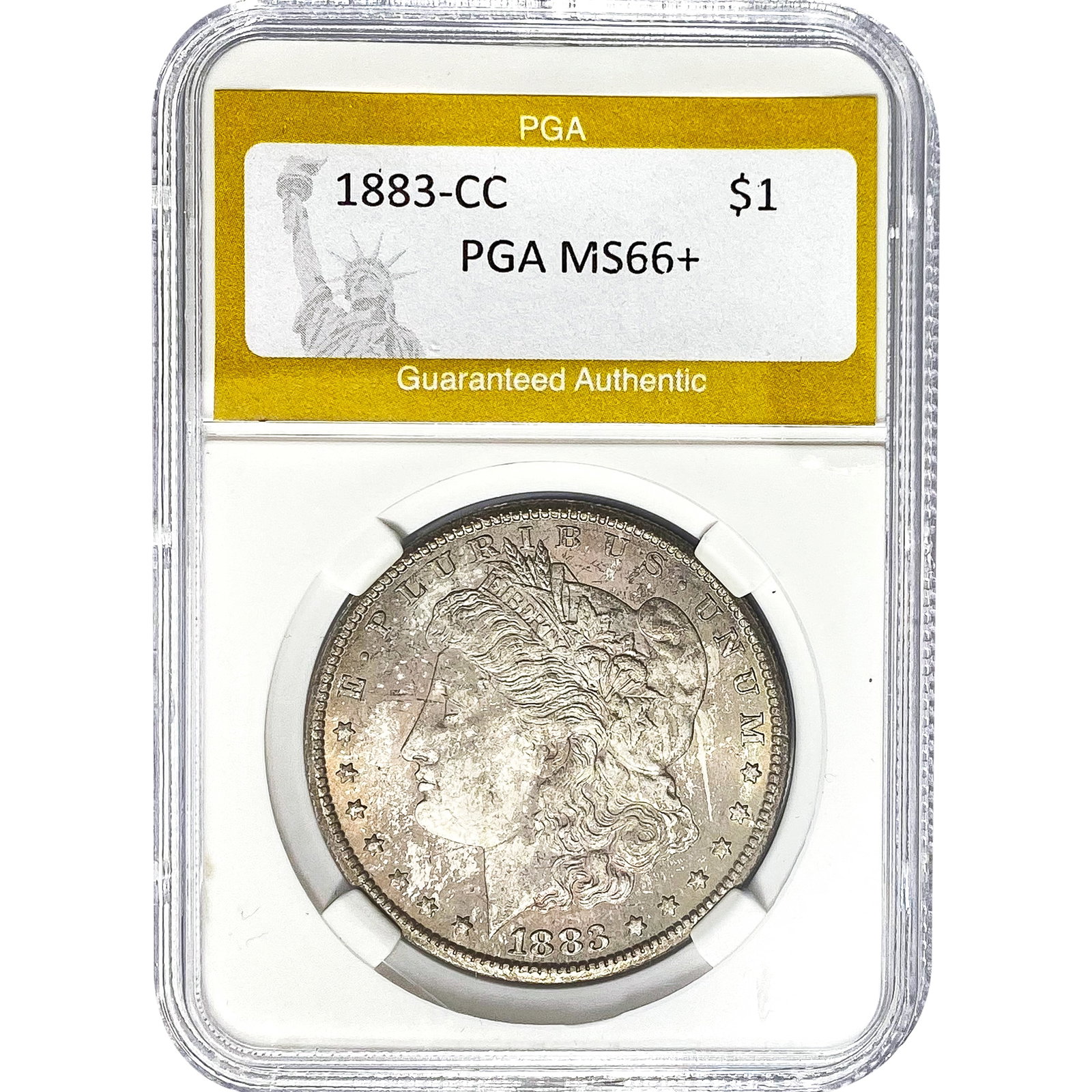 1883-CC Morgan Dollar PGA MS66+: 1883-CC Morgan Dollar PGA MS66+