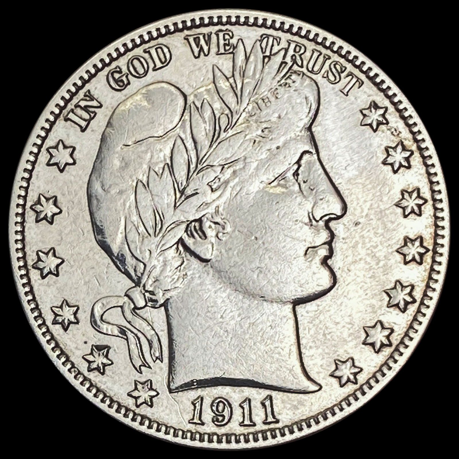 1911-D Barber Half Dollar LIGHTLY CIRCULATED (1 of 2)