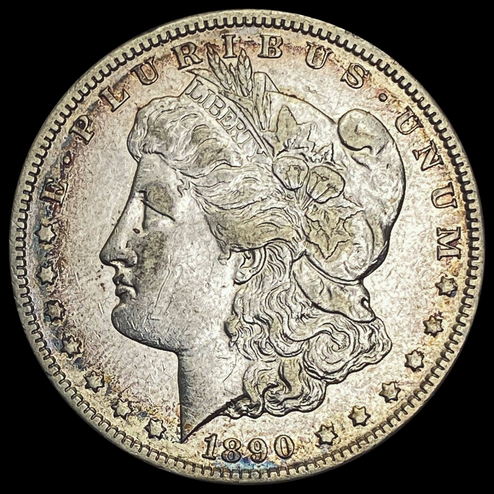 1890-CC Morgan Silver Dollar LIGHTLY CIRCULATED (1 of 2)