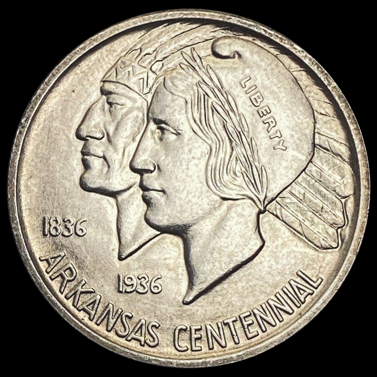 1935 Arkansas Centennial Half Dollar GEM BU (1 of 2)