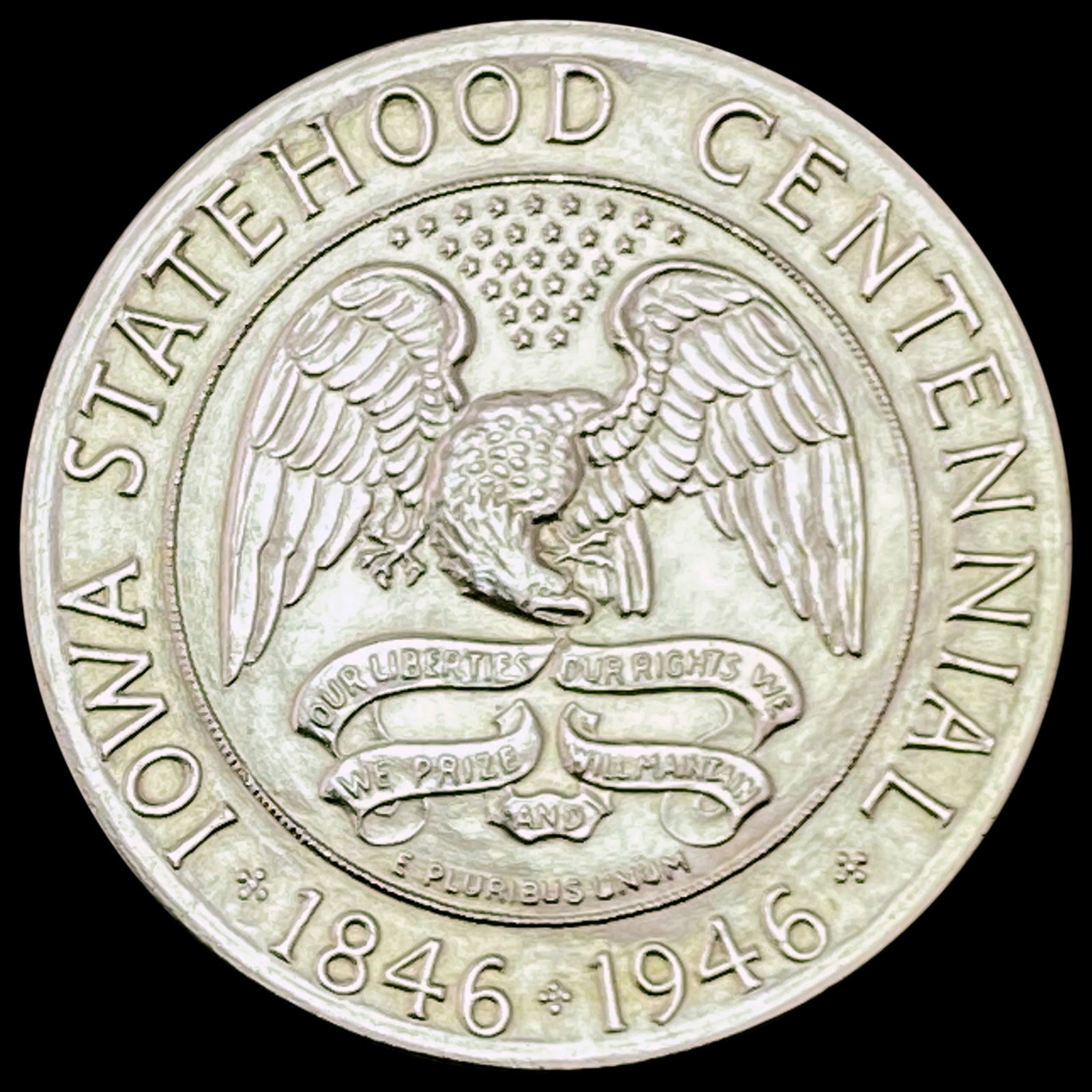 1946 Iowa Centennial Half Dollar GEM BU (1 of 2)