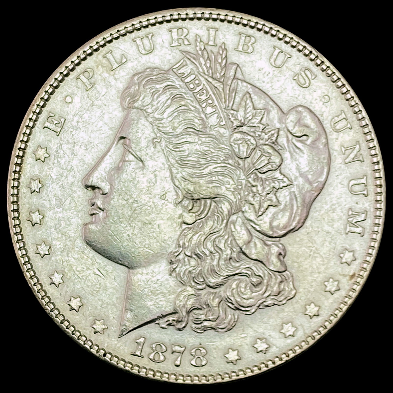 1878 Morgan Silver Dollar CHOICE AU (1 of 2)