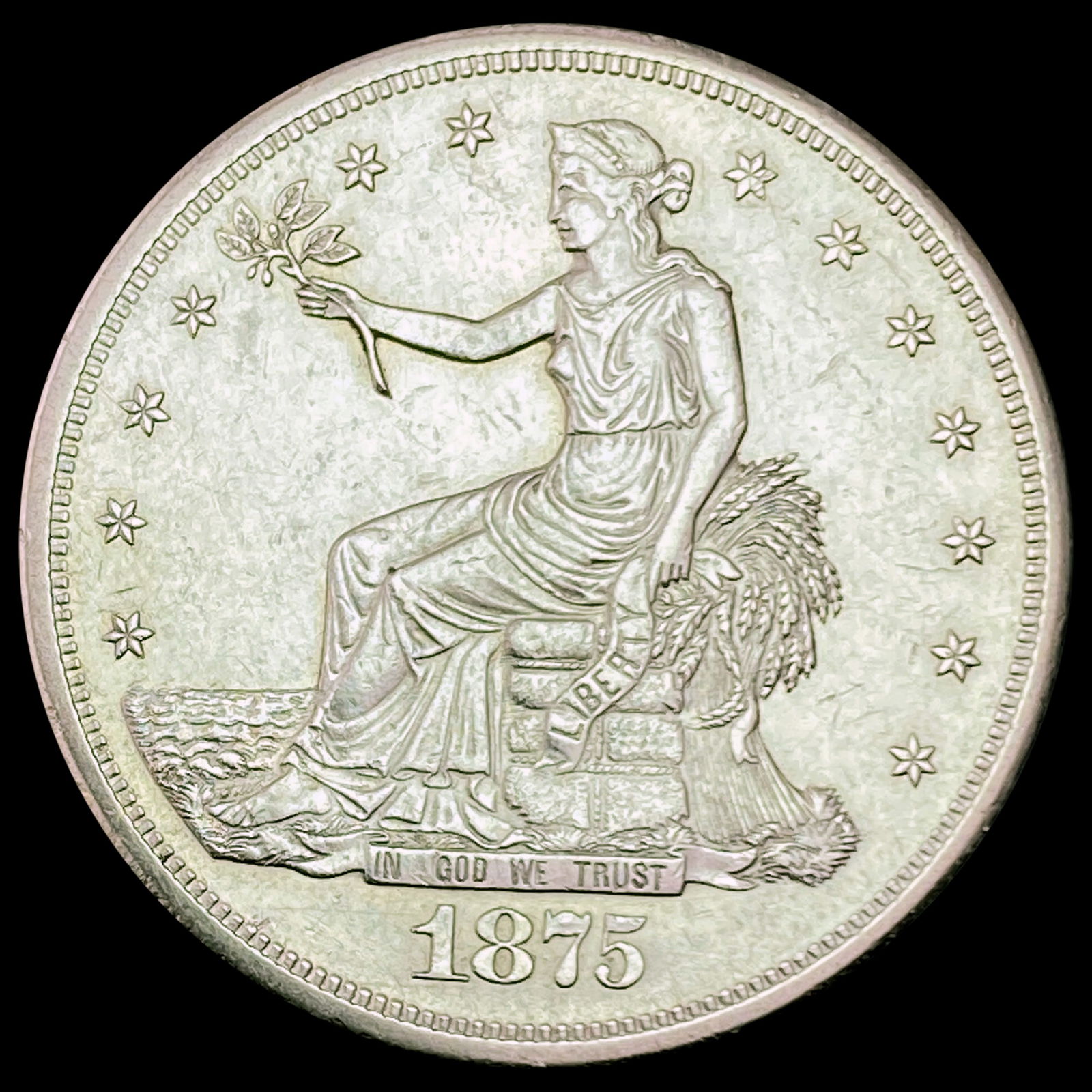 1875-S Trade Dollar UNCIRCULATED (1 of 2)