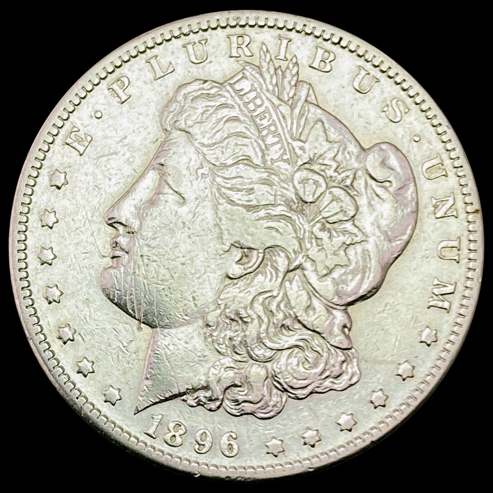 1896-S Morgan Silver Dollar NEARLY UNCIRCULATED (1 of 2)