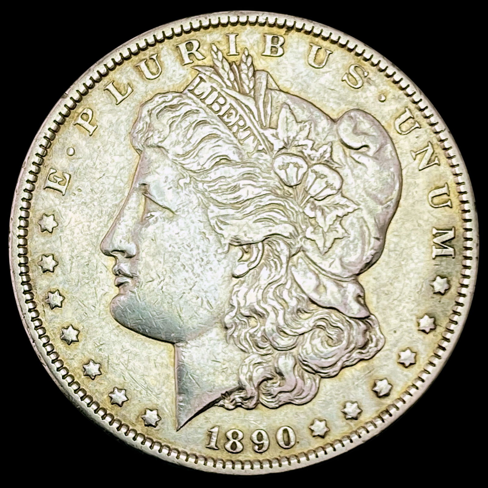 1890-CC Morgan Silver Dollar CLOSELY UNCIRCULATED (1 of 2)