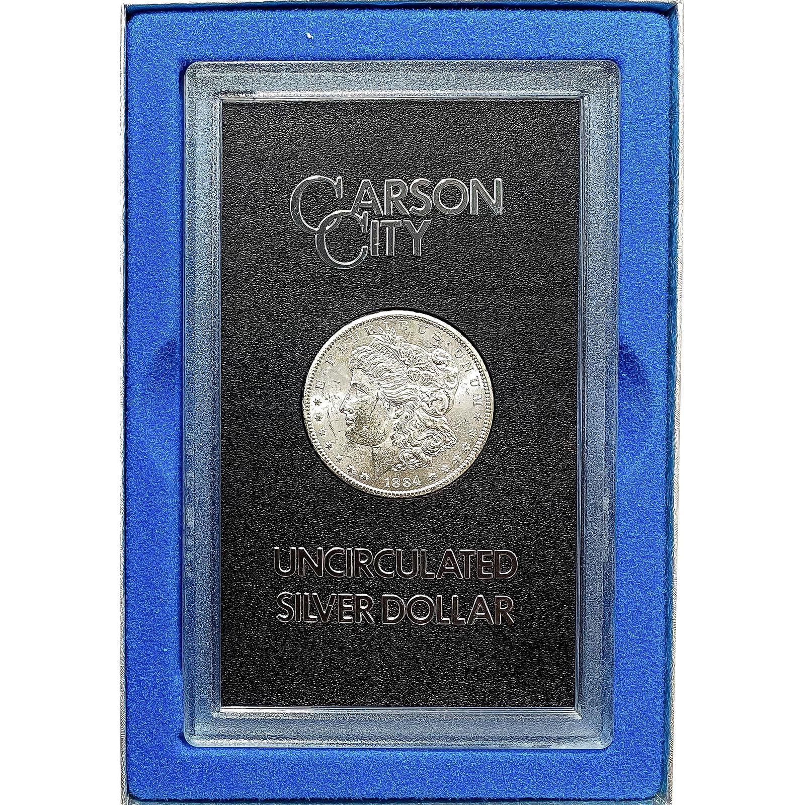 1884-CC Morgan Silver Dollar GSA (1 of 3)