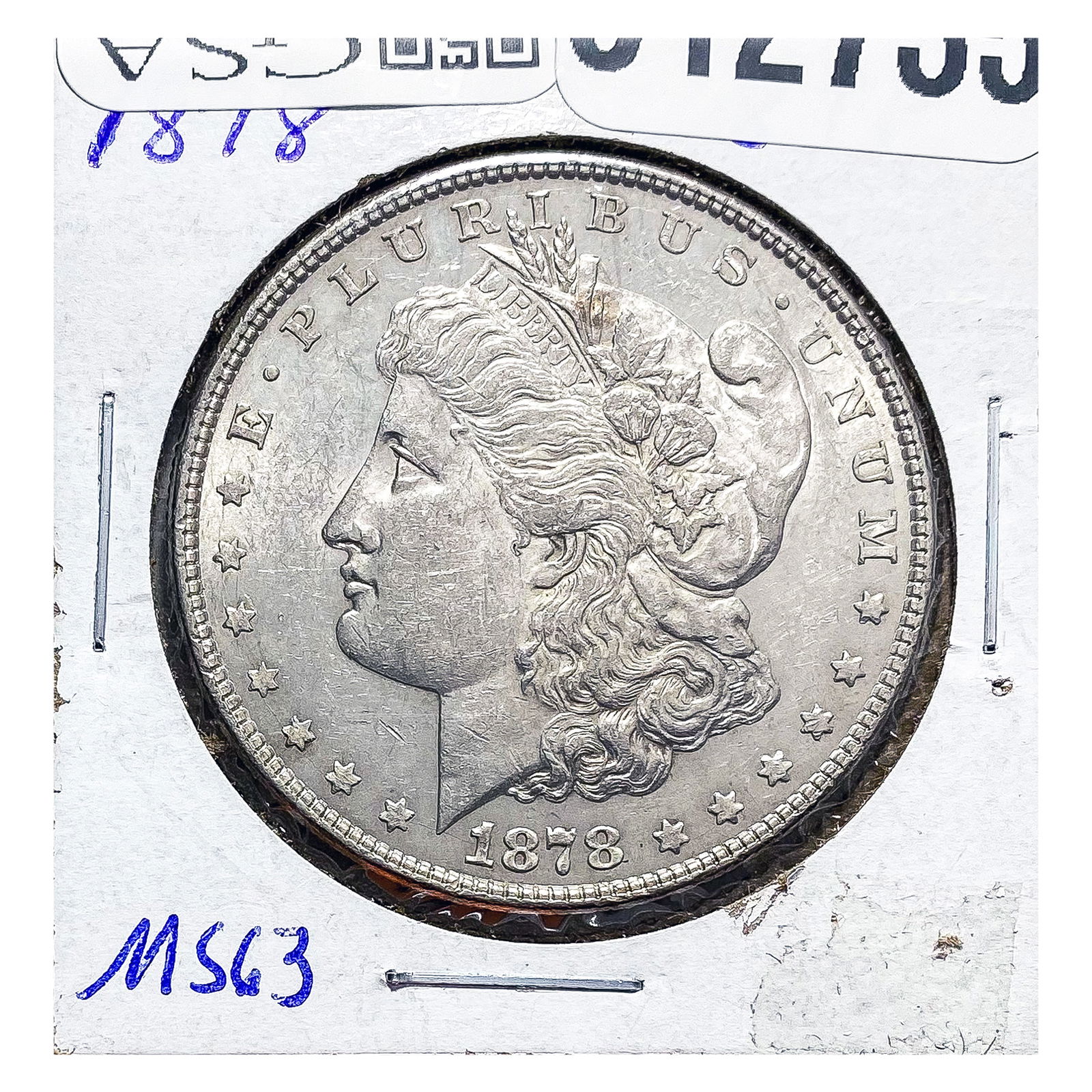 1878 8TF Morgan Silver Dollar MS (1 of 2)