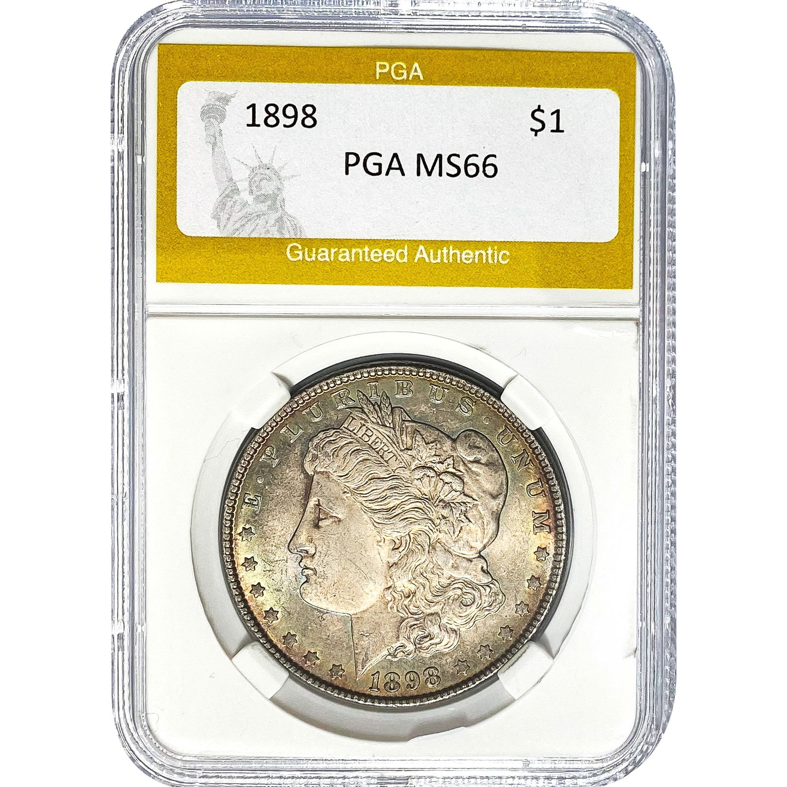 1898 Morgan Silver Dollar PGA MS66 (1 of 2)