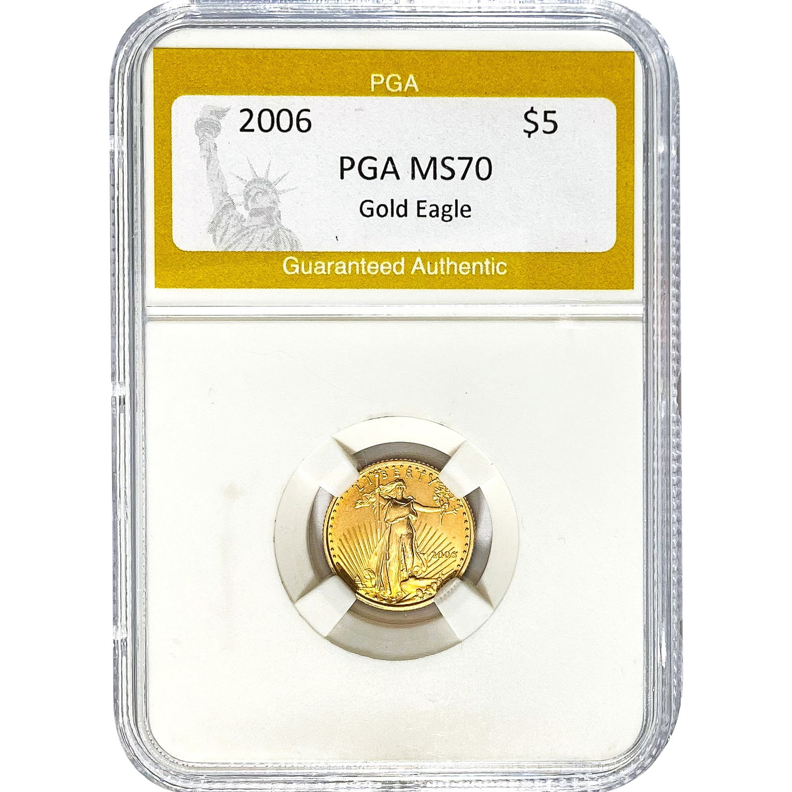 2006 $5 Gold Eagle PGA MS70 (1 of 2)