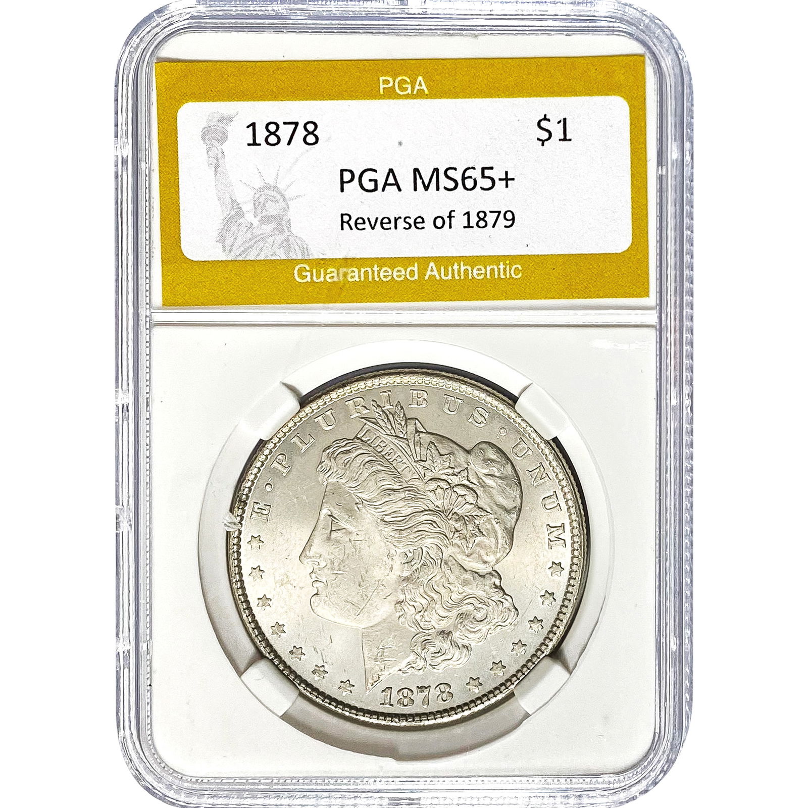 1878 Morgan Dollar Reverse of 1879 PGA M (1 of 2)