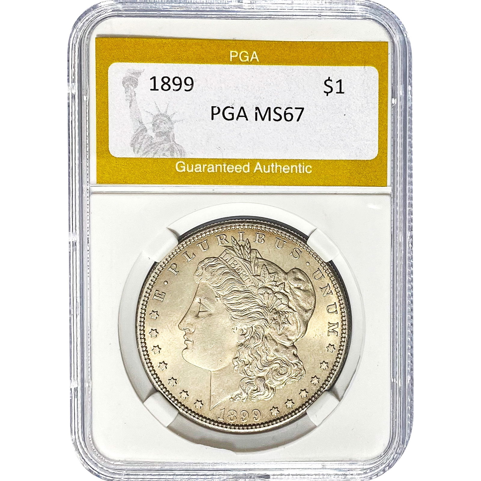 1899 Morgan Silver Dollar PGA MS67 (1 of 2)