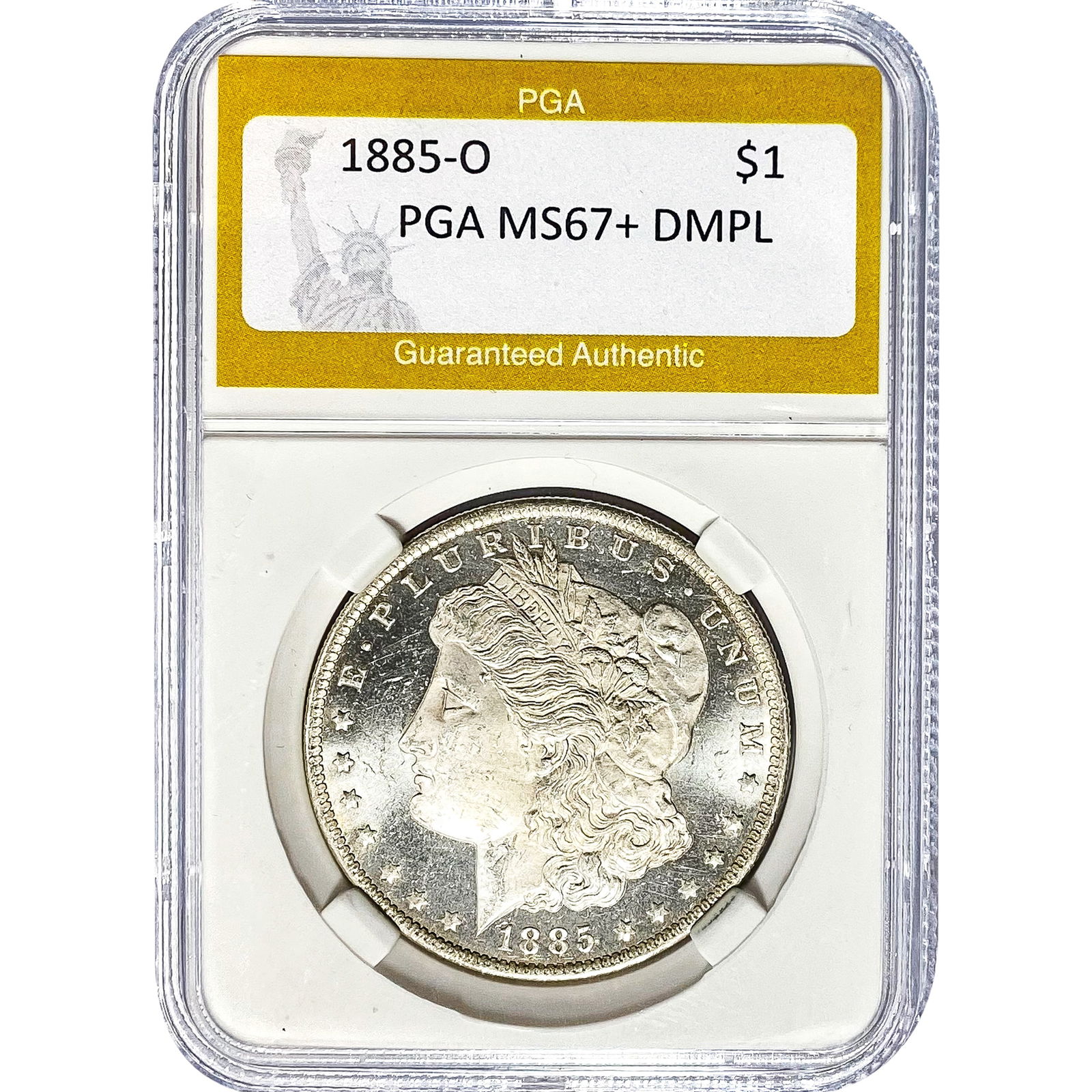 1885-O Morgan Dollar PGA MS67+ DMPL (1 of 2)