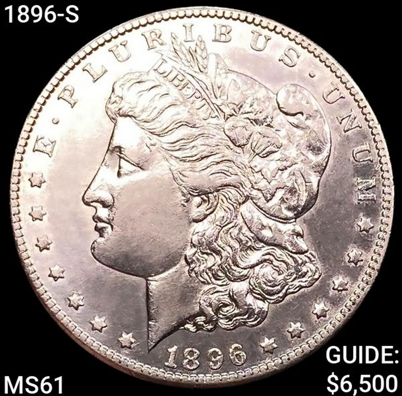 1896-S Morgan Silver Dollar UNCIRCULATED (1 of 2)