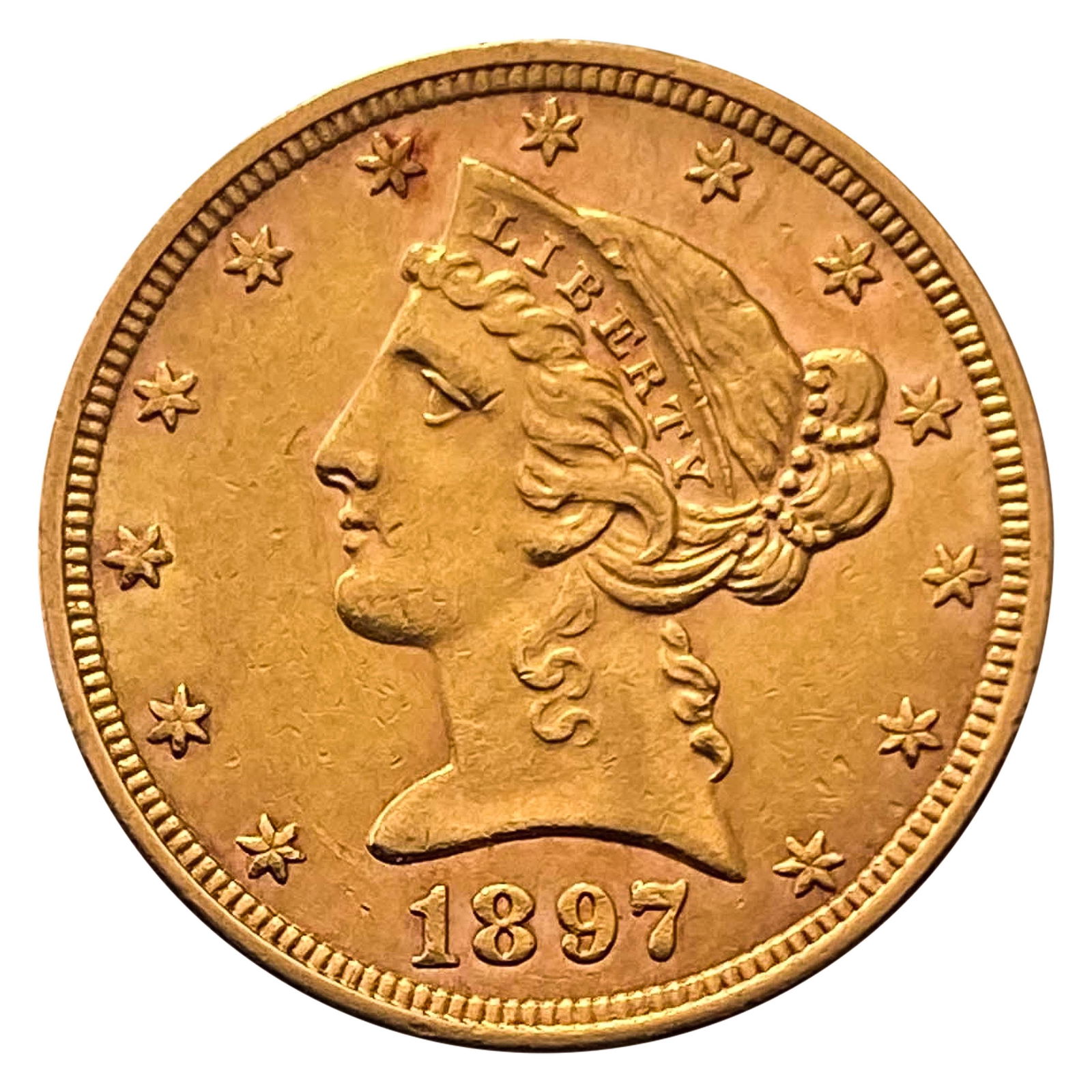 1897 $5 Gold Half Eagle UNCIRCULATED (1 of 2)