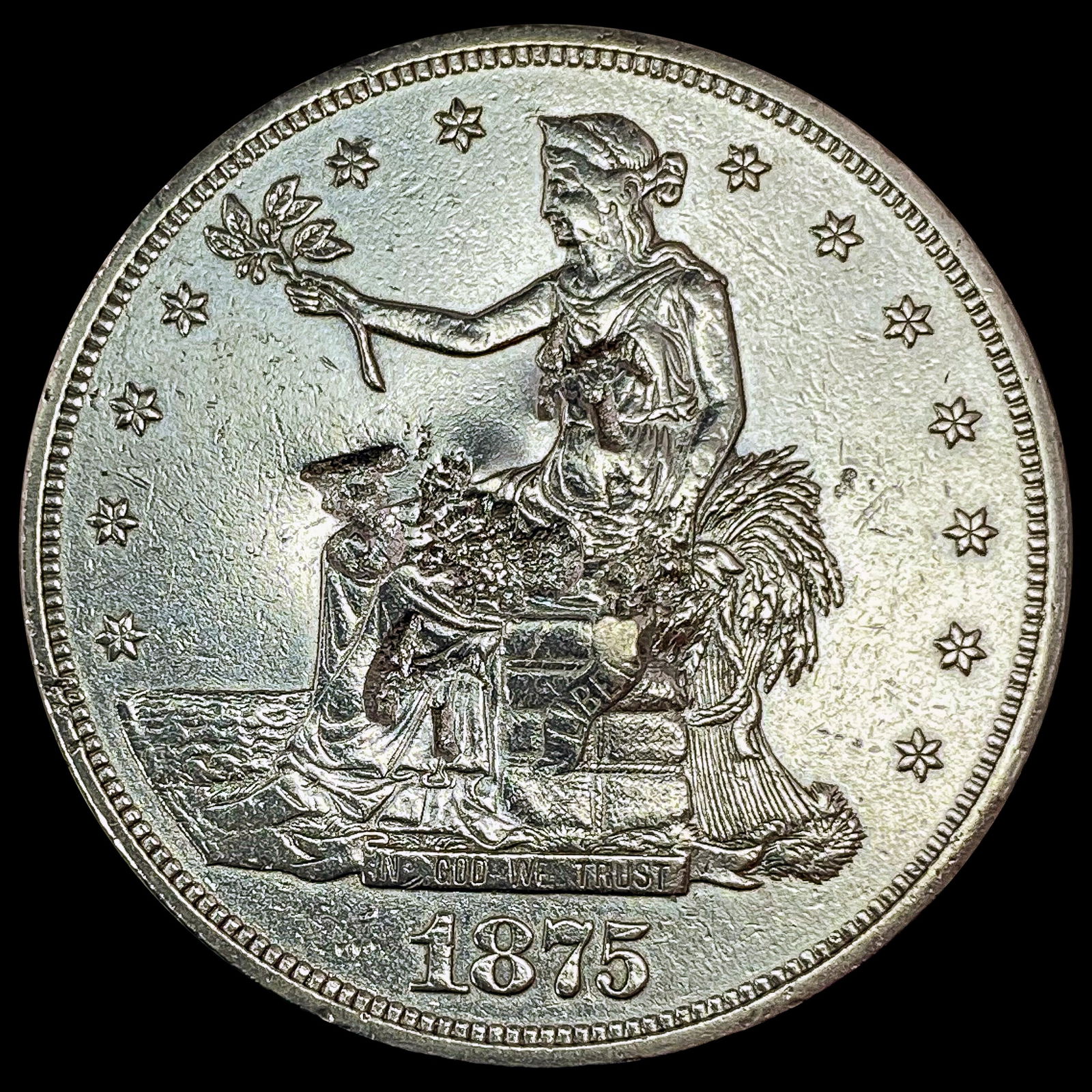 1875-CC Trade Dollar HIGH GRADE (1 of 2)