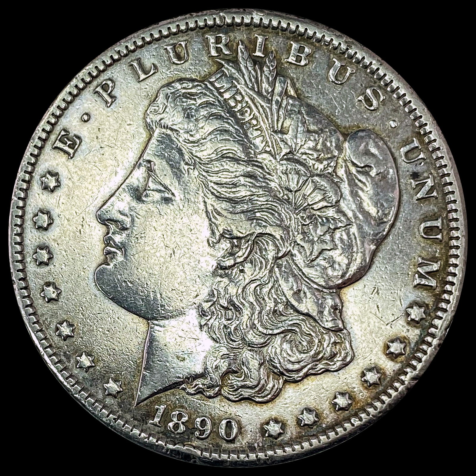 1890-CC Morgan Silver Dollar CHOICE AU (1 of 2)