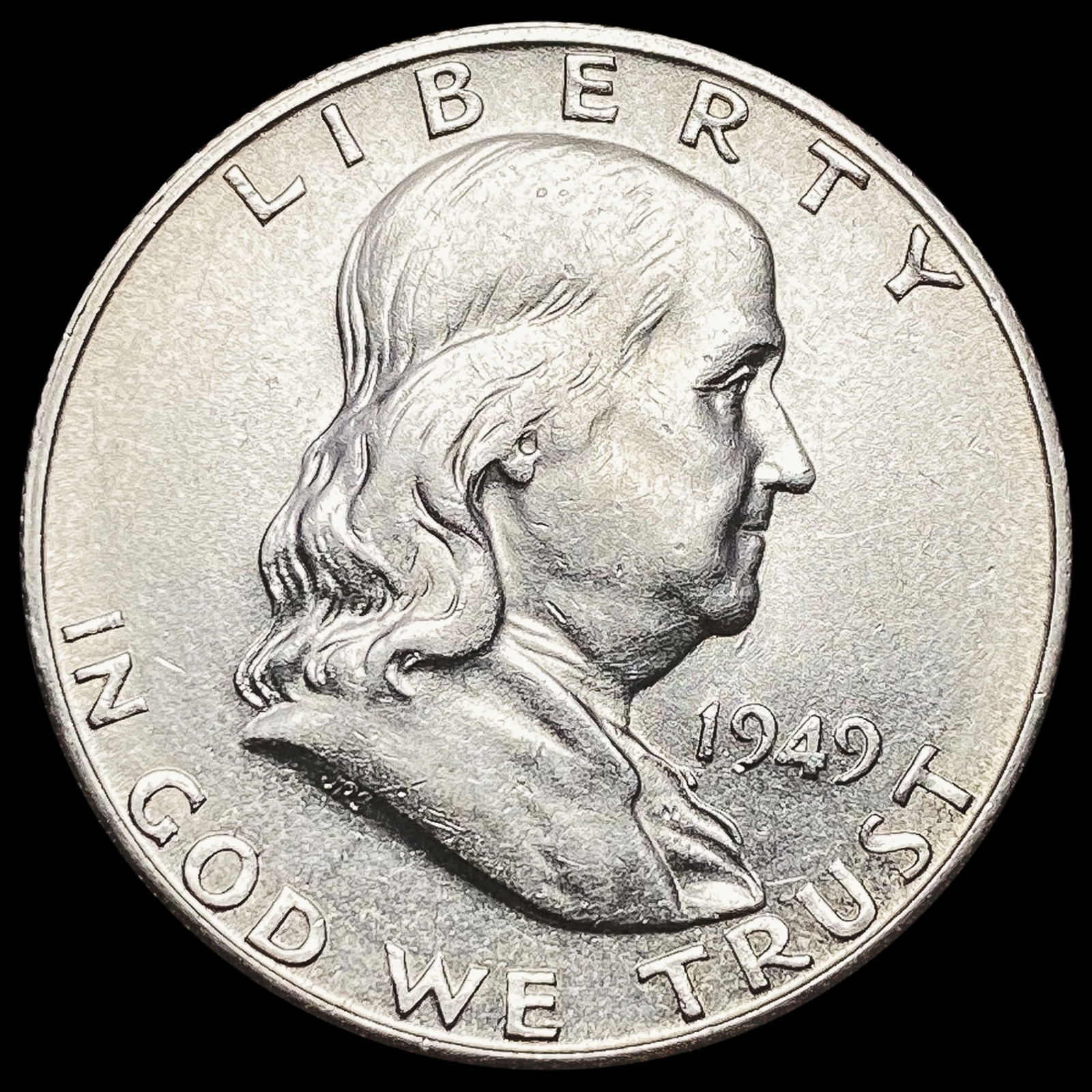 1949-S Franklin Half Dollar UNCIRCULATED (1 of 2)