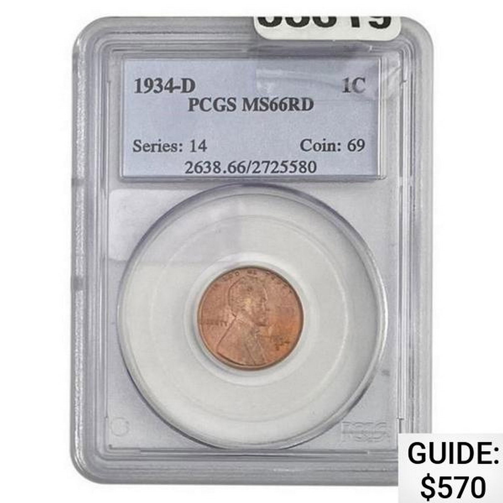 1934-D Wheat Cent PCGS MS66 RD (1 of 2)