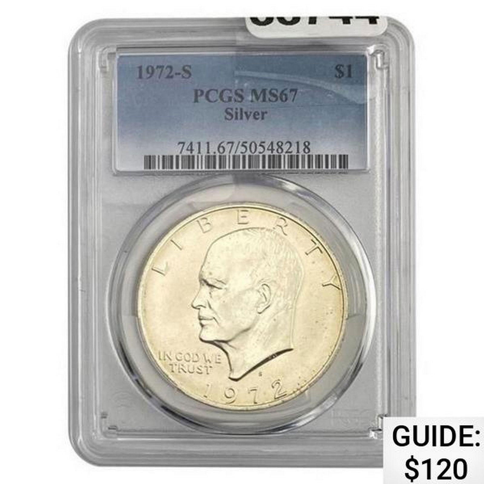 1972-S Eisenhower Dollar PCGS MS67 (1 of 2)