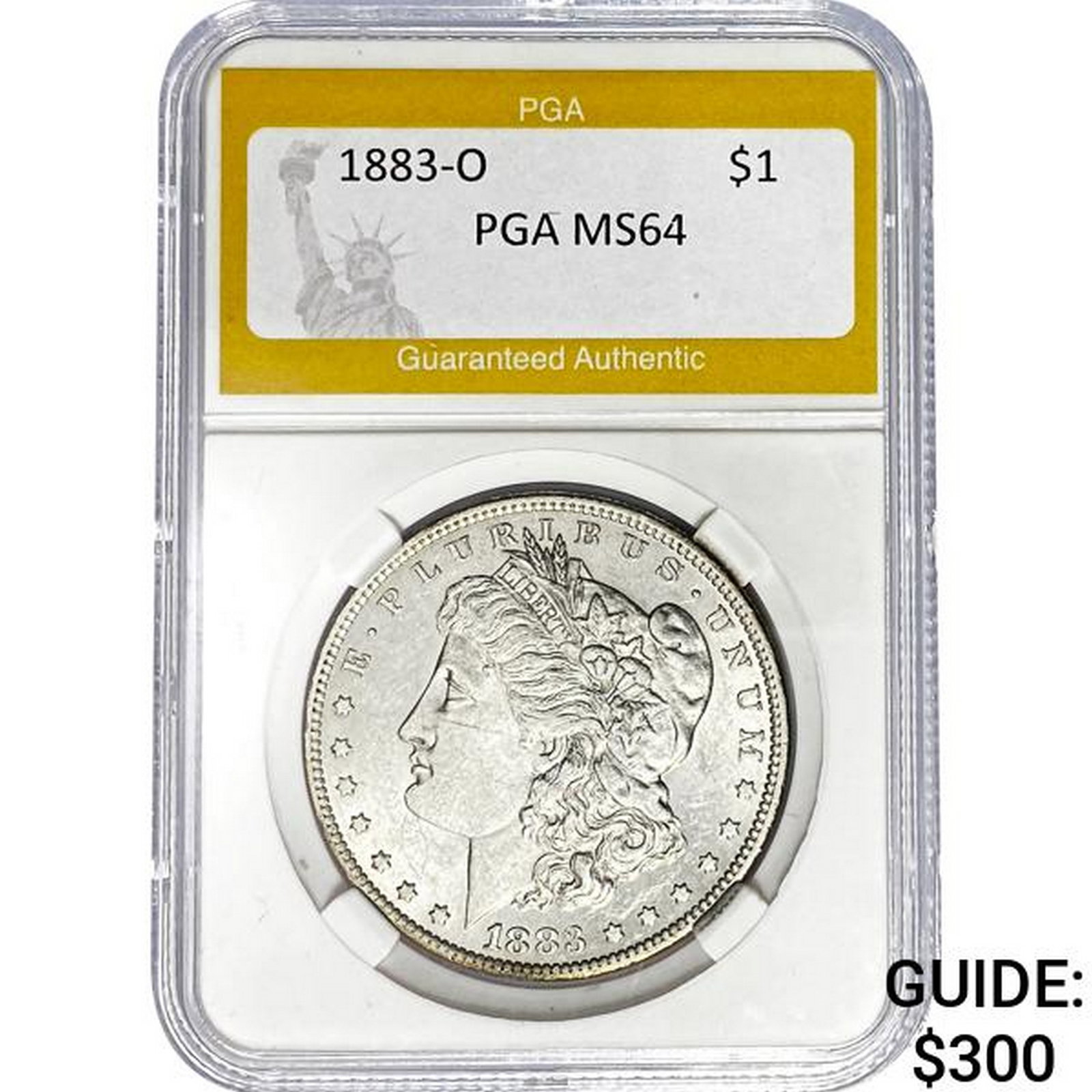 1883-O $1 PGA MS64: 1883-O $1 PGA MS64